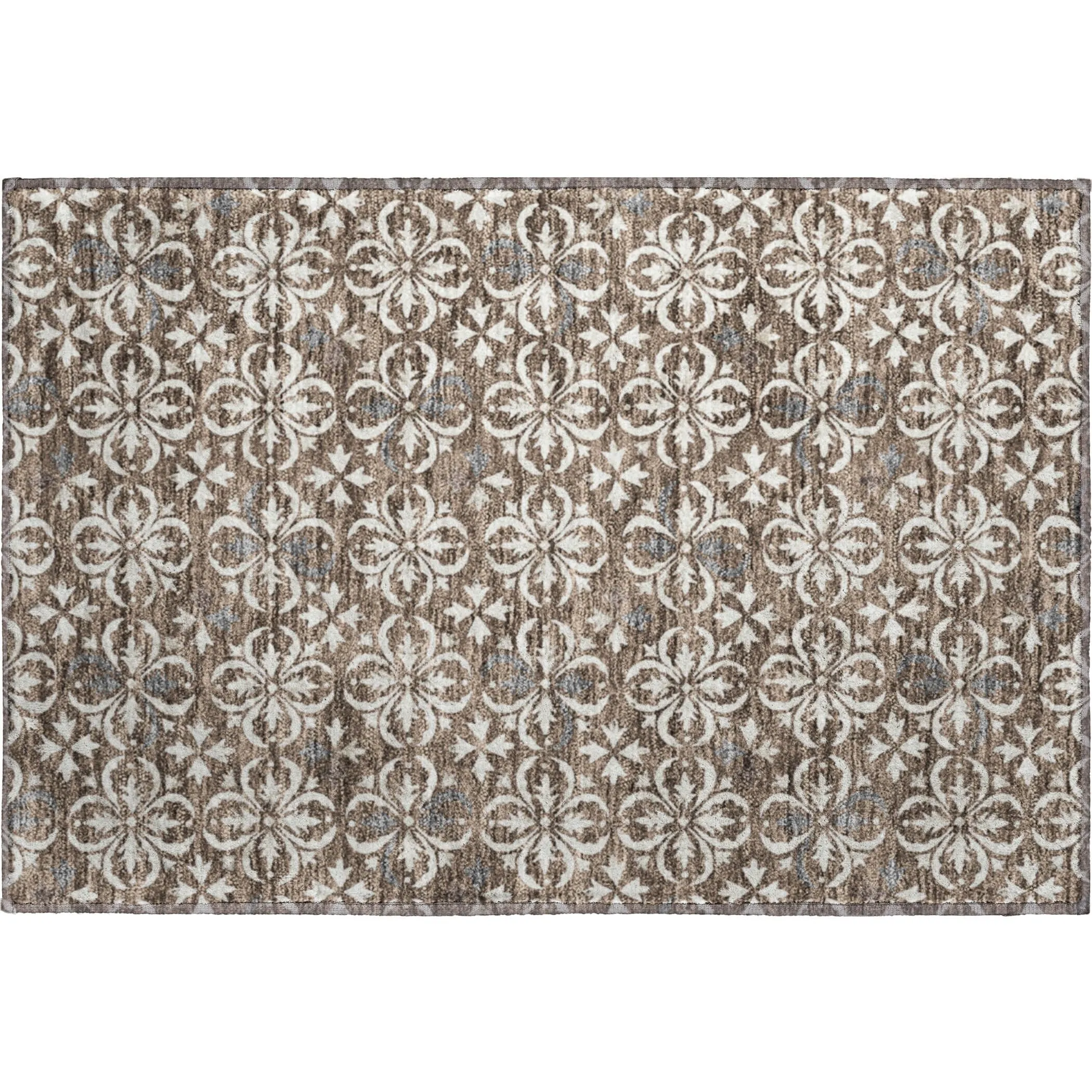 Premium Washable Super Soft Transitional Medallions Mayfield Rug