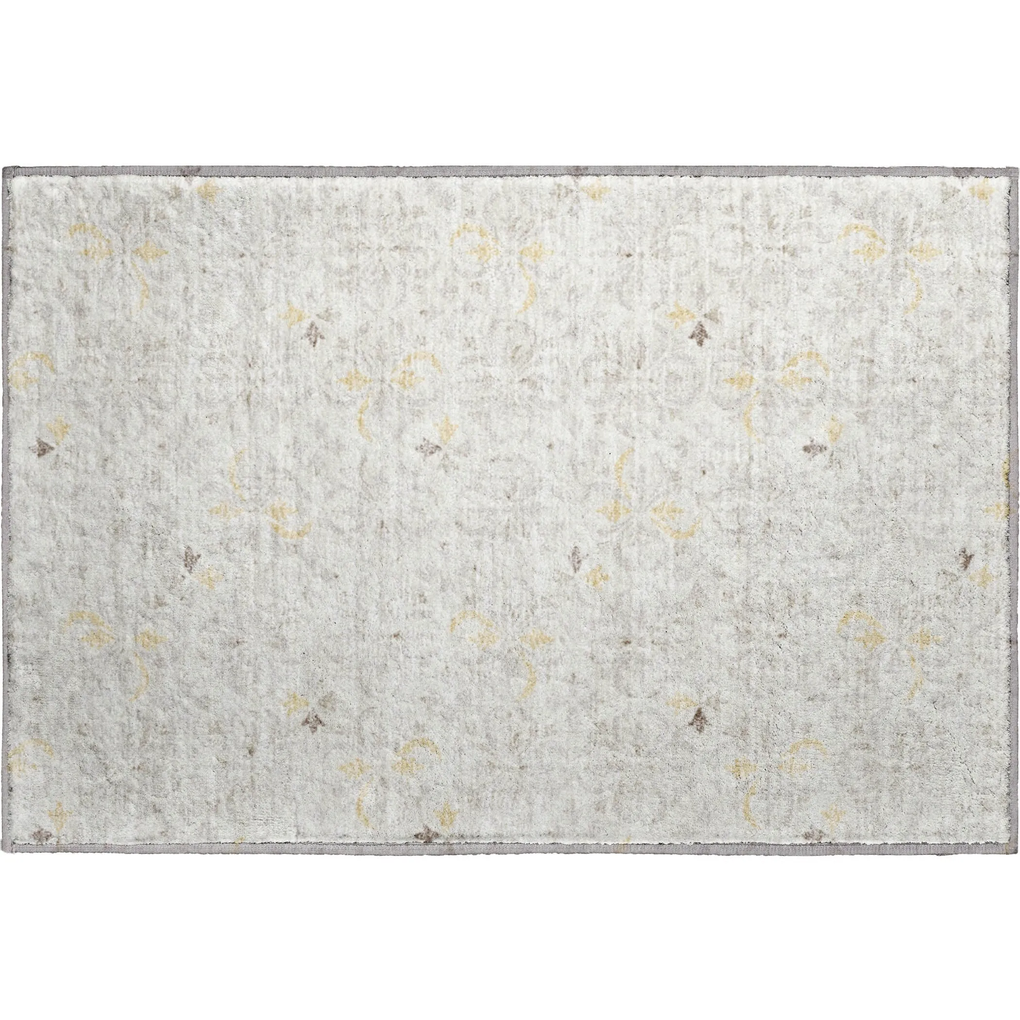 Premium Washable Super Soft Transitional Medallions Mayfield Rug