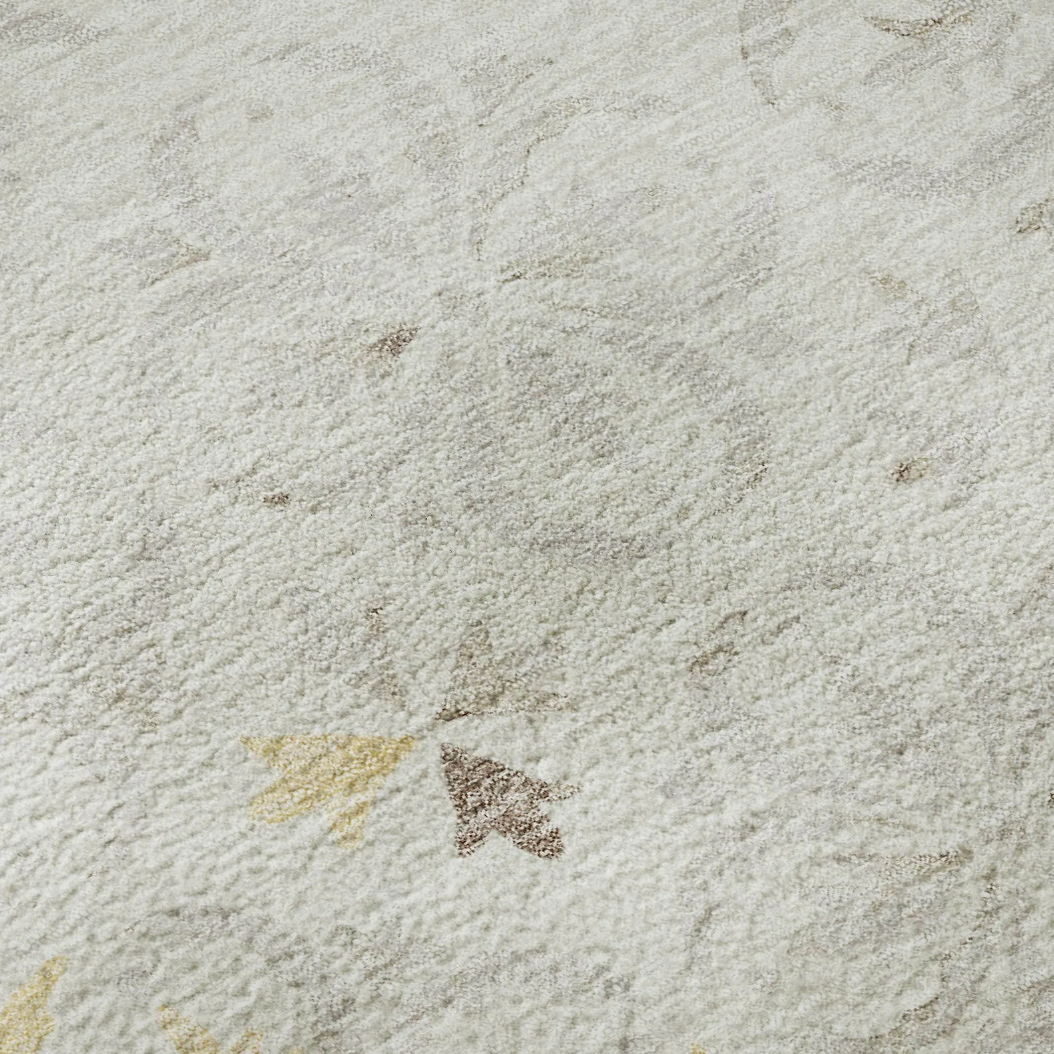 Premium Washable Super Soft Transitional Medallions Mayfield Rug