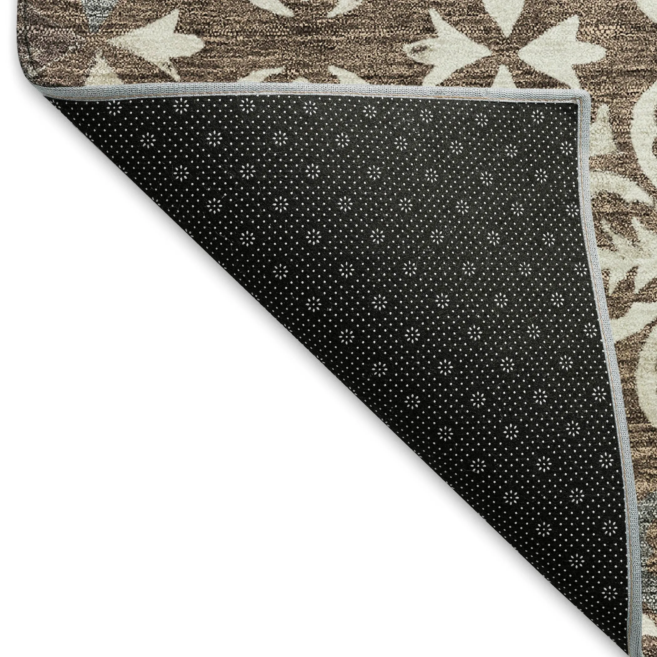 Premium Washable Super Soft Transitional Medallions Mayfield Rug
