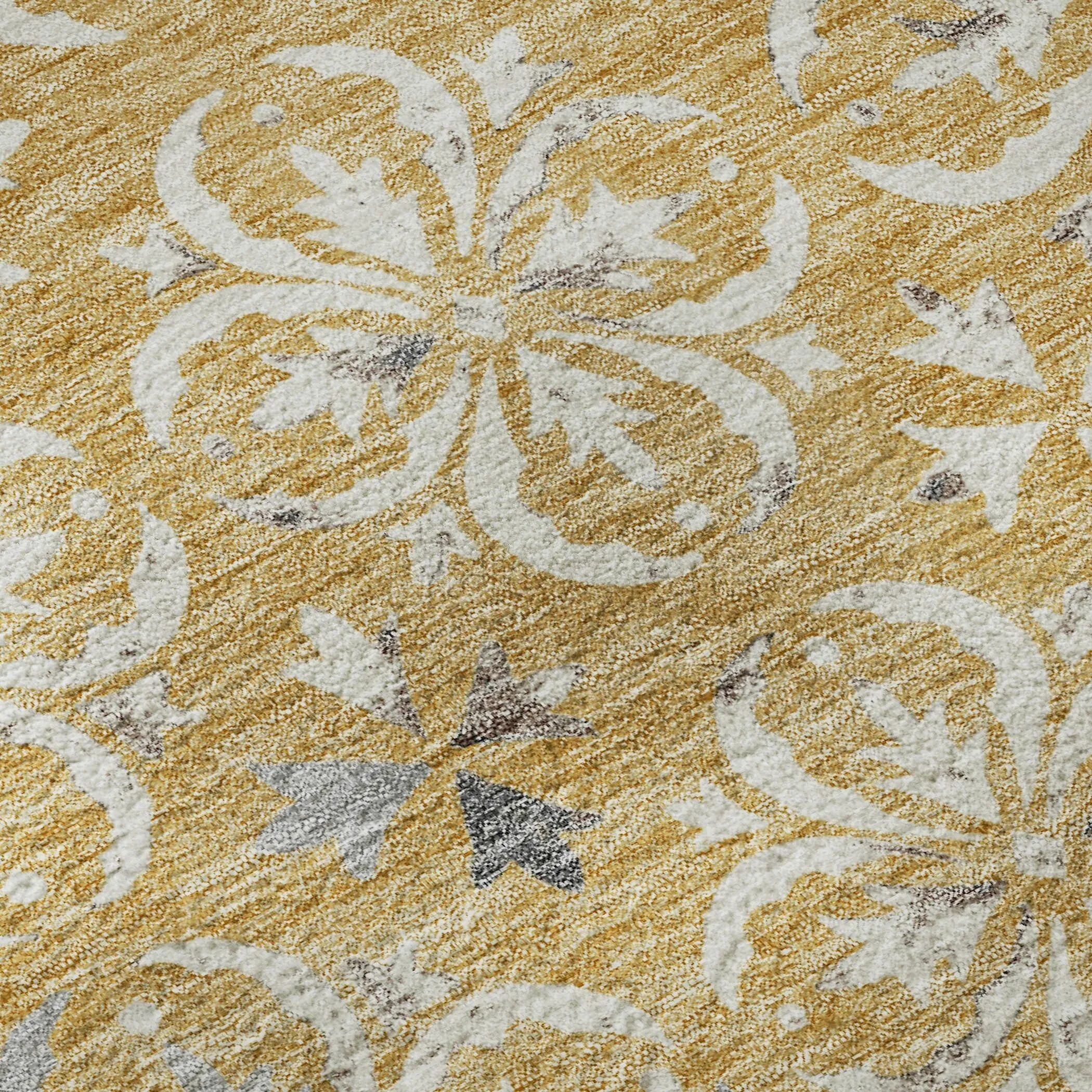 Premium Washable Super Soft Transitional Medallions Mayfield Rug