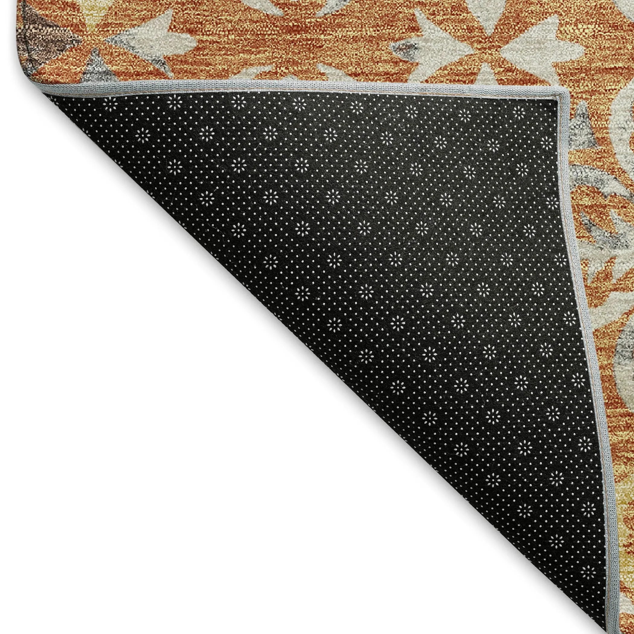 Premium Washable Super Soft Transitional Medallions Mayfield Rug