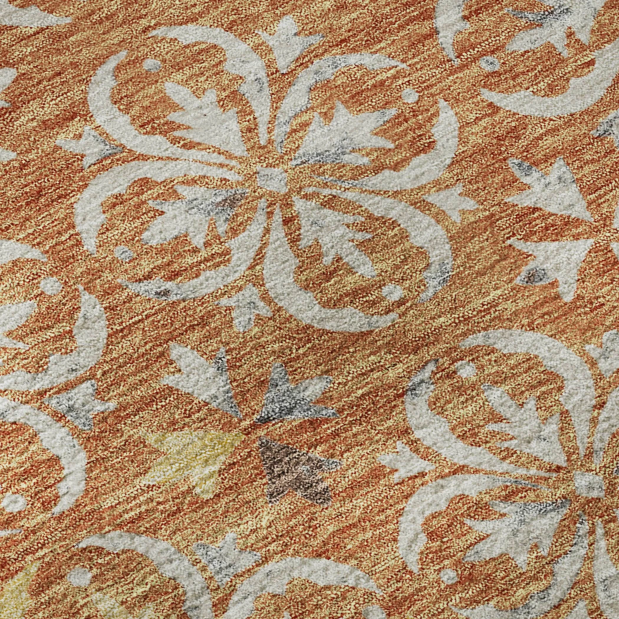 Premium Washable Super Soft Transitional Medallions Mayfield Rug