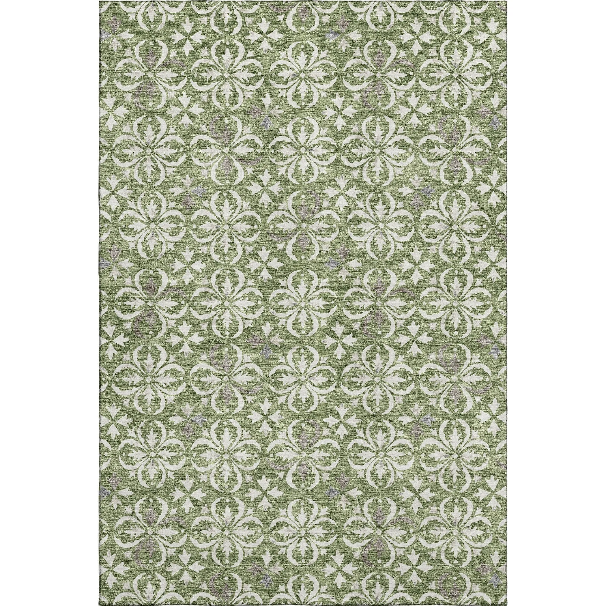 Premium Washable Super Soft Transitional Medallions Mayfield Rug