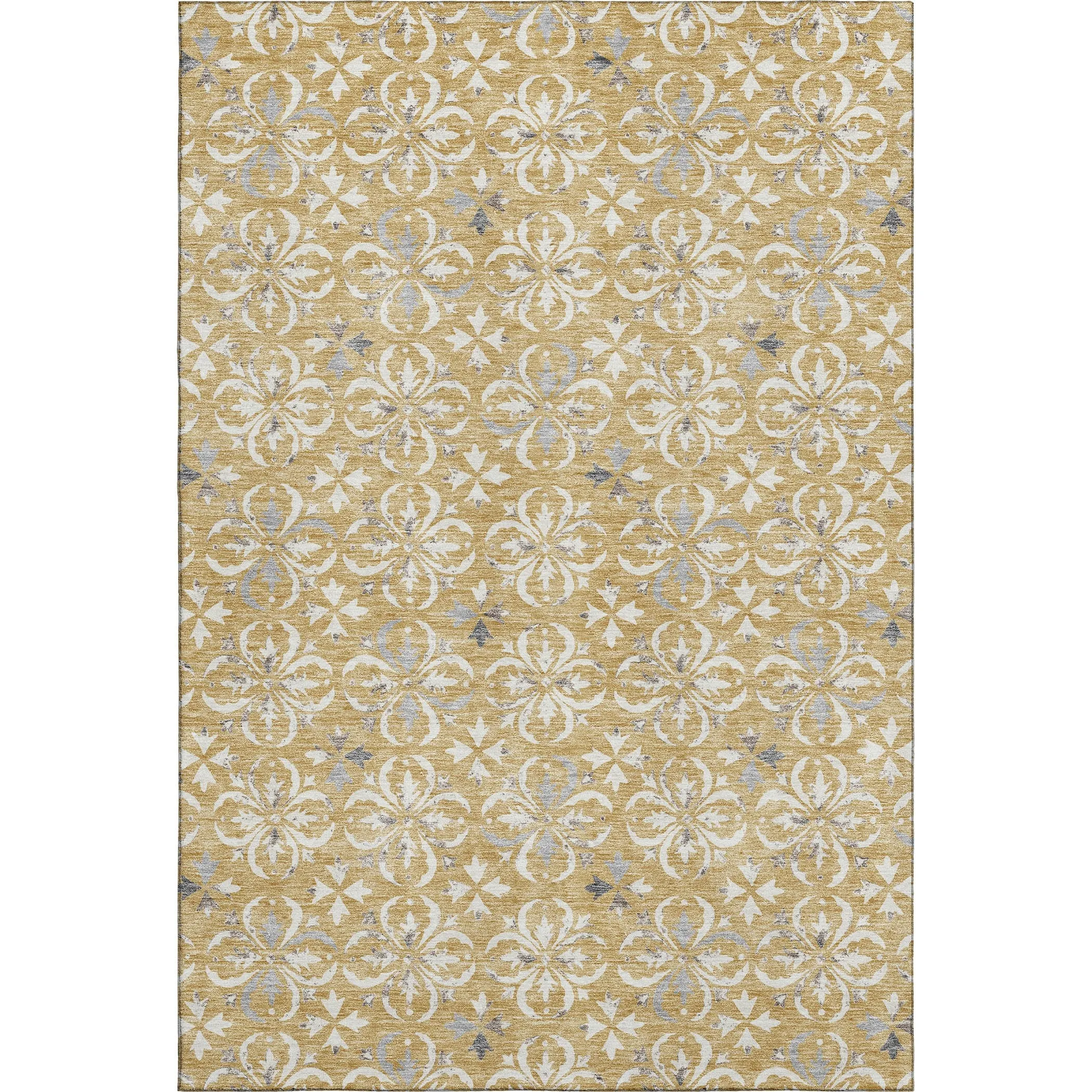 Premium Washable Super Soft Transitional Medallions Mayfield Rug