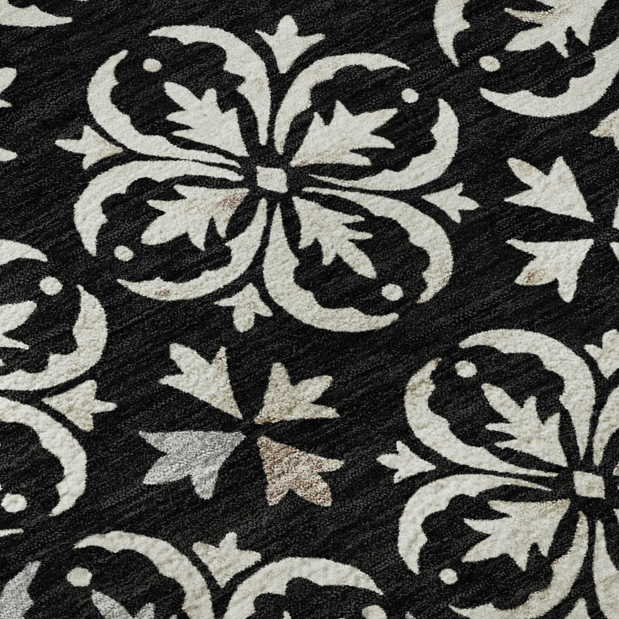 Premium Washable Super Soft Transitional Medallions Mayfield Rug