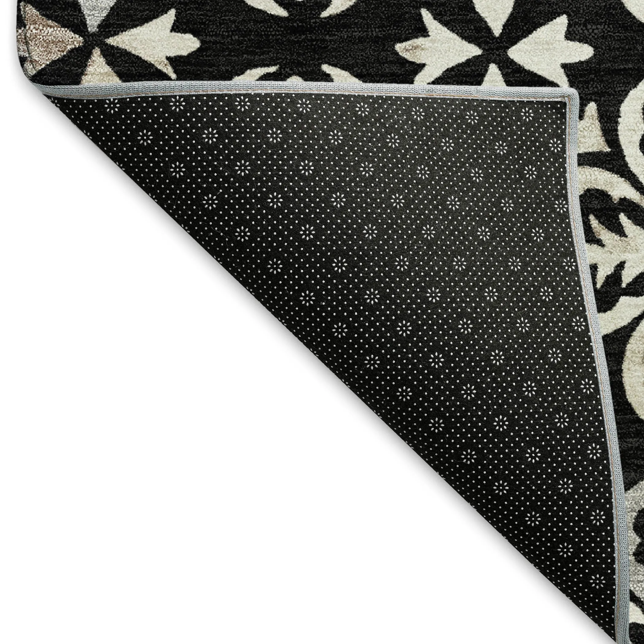Premium Washable Super Soft Transitional Medallions Mayfield Rug