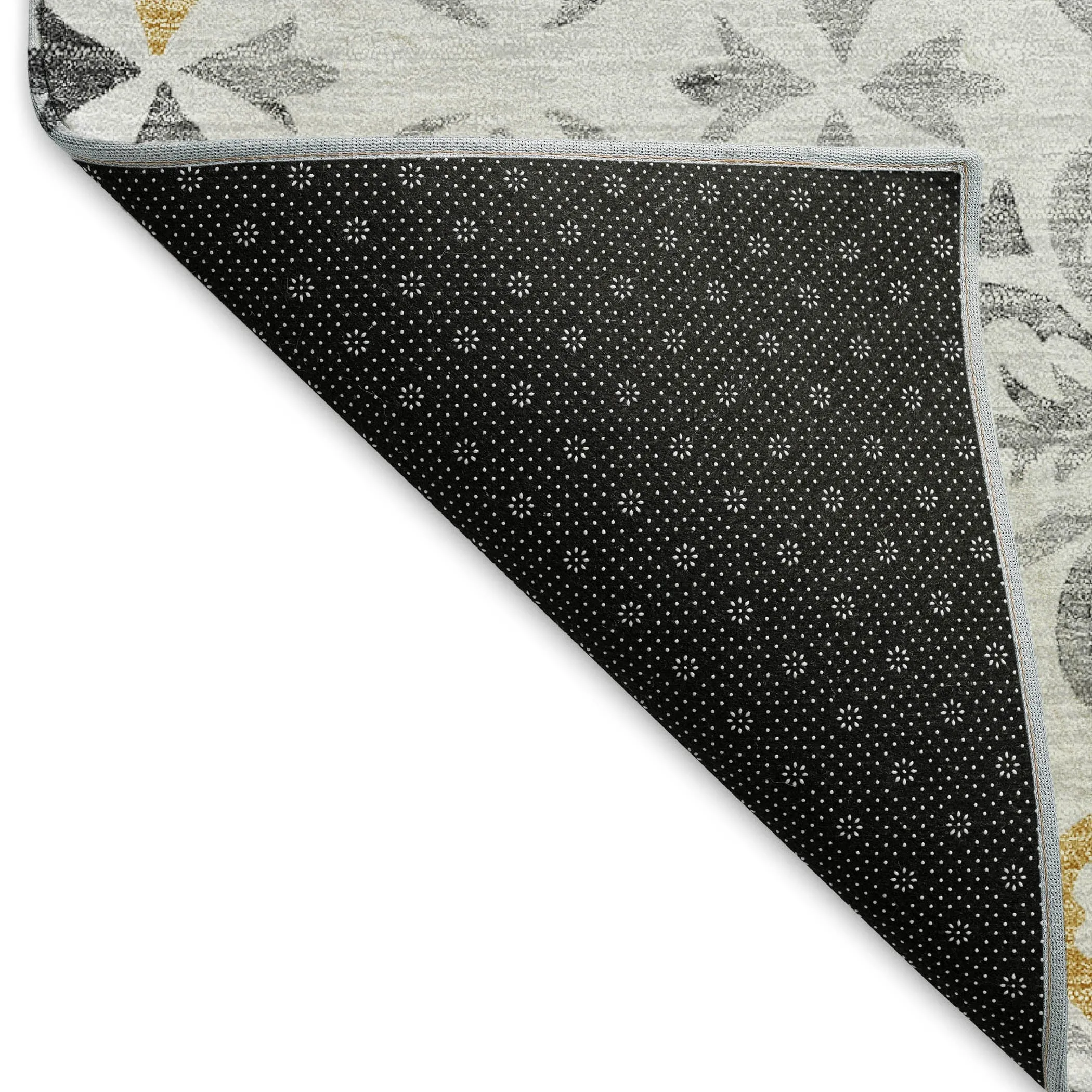 Premium Washable Super Soft Transitional Medallions Mayfield Rug