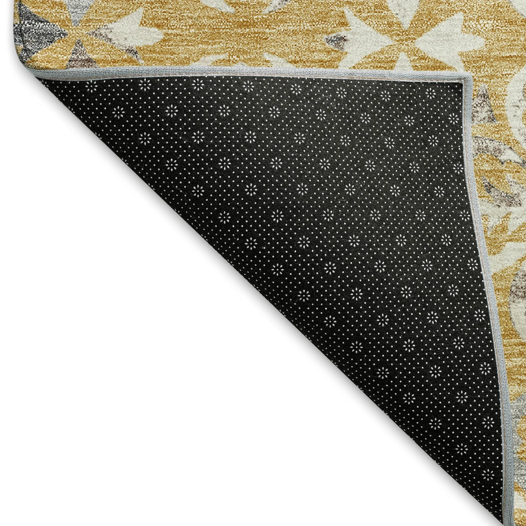 Premium Washable Super Soft Transitional Medallions Mayfield Rug