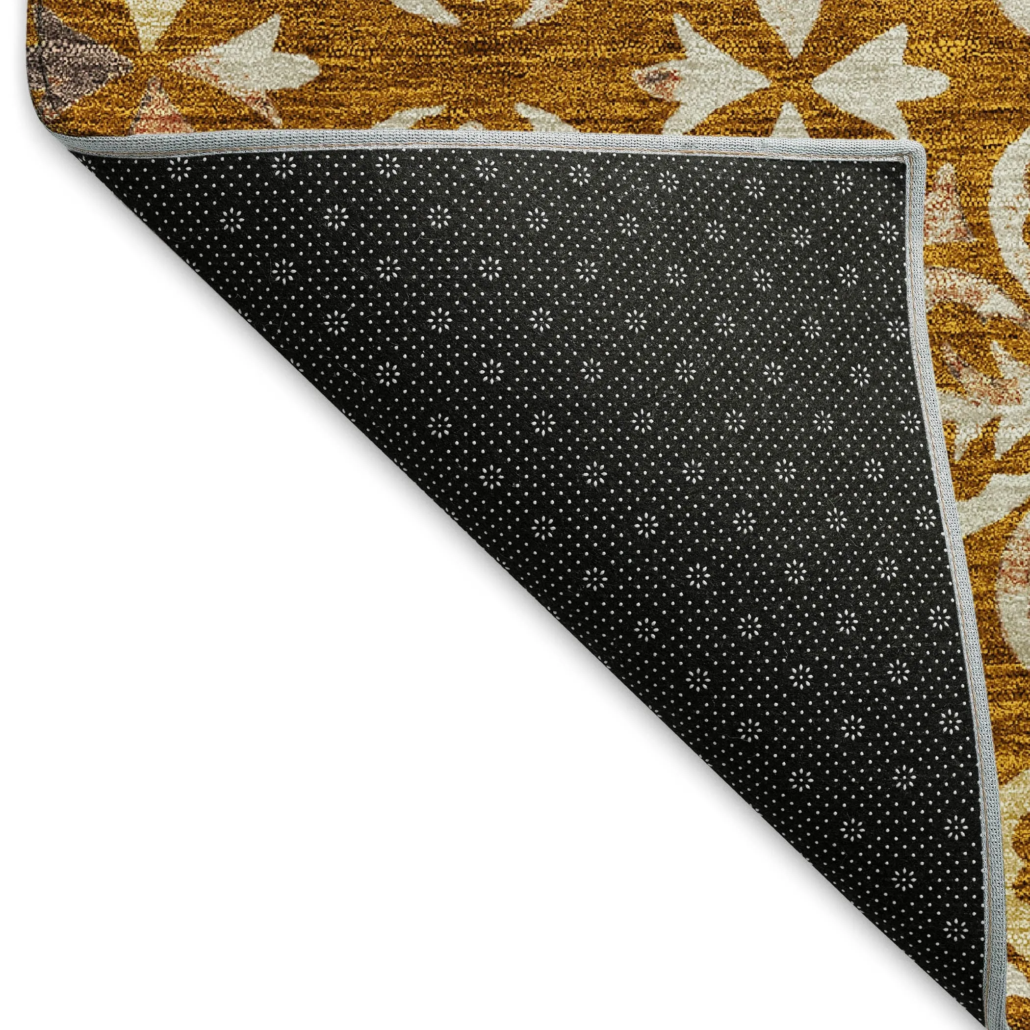 Premium Washable Super Soft Transitional Medallions Mayfield Rug