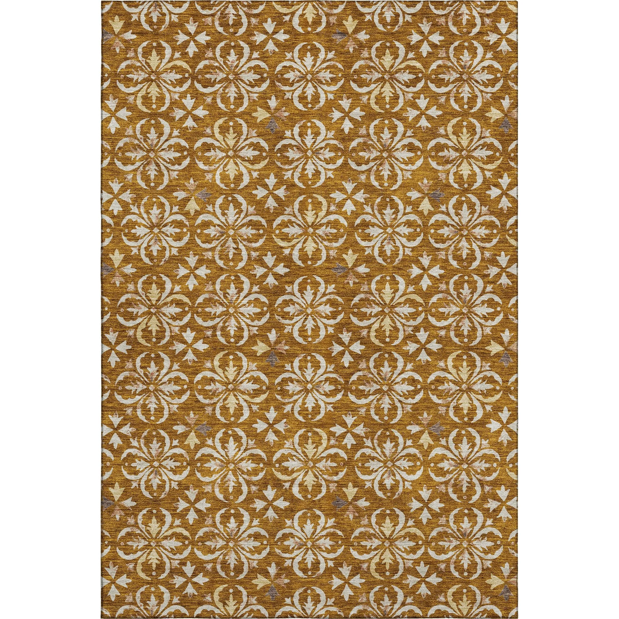 Premium Washable Super Soft Transitional Medallions Mayfield Rug