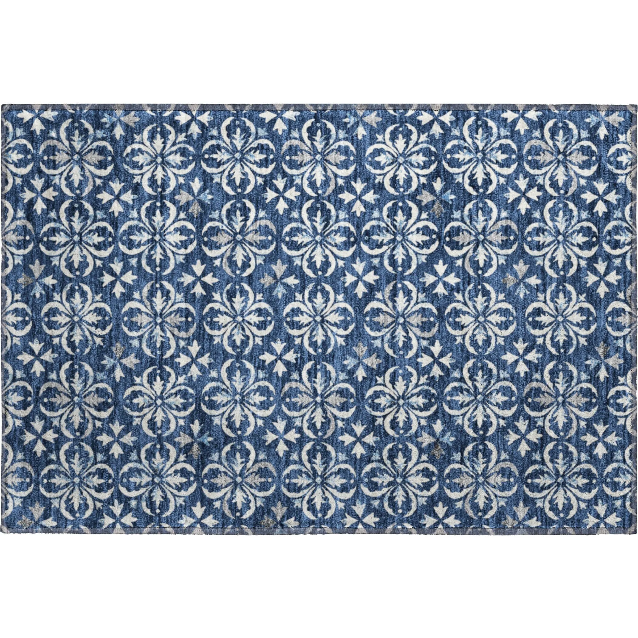Premium Washable Super Soft Transitional Medallions Mayfield Rug