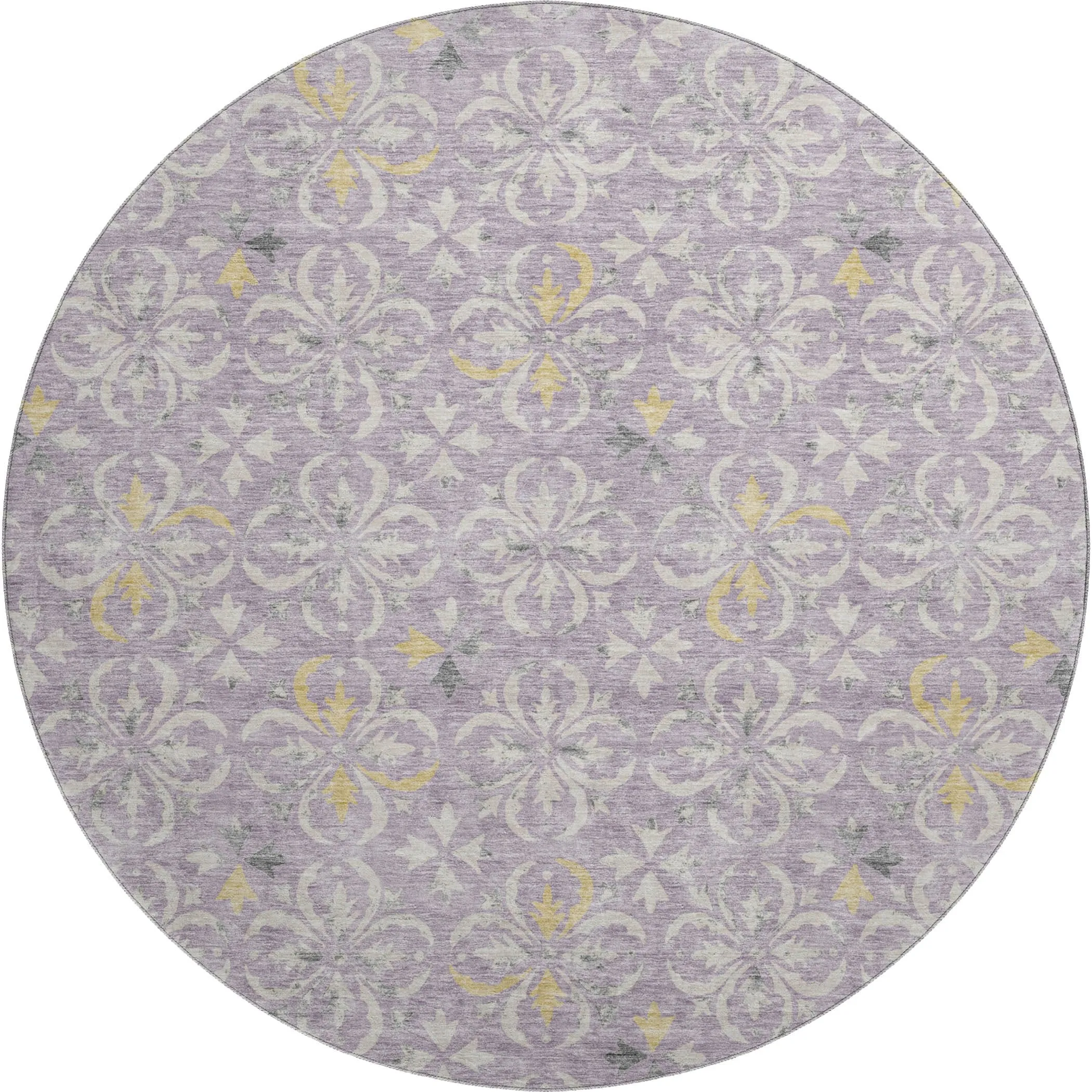 Premium Washable Super Soft Transitional Medallions Mayfield Rug