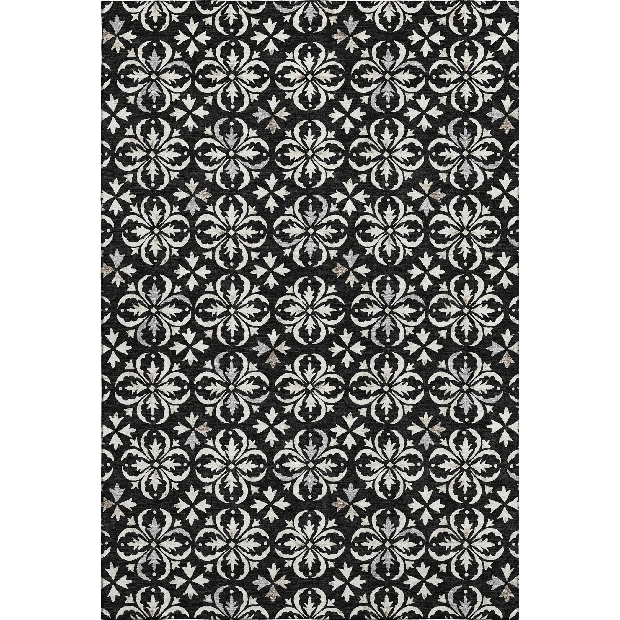 Premium Washable Super Soft Transitional Medallions Mayfield Rug