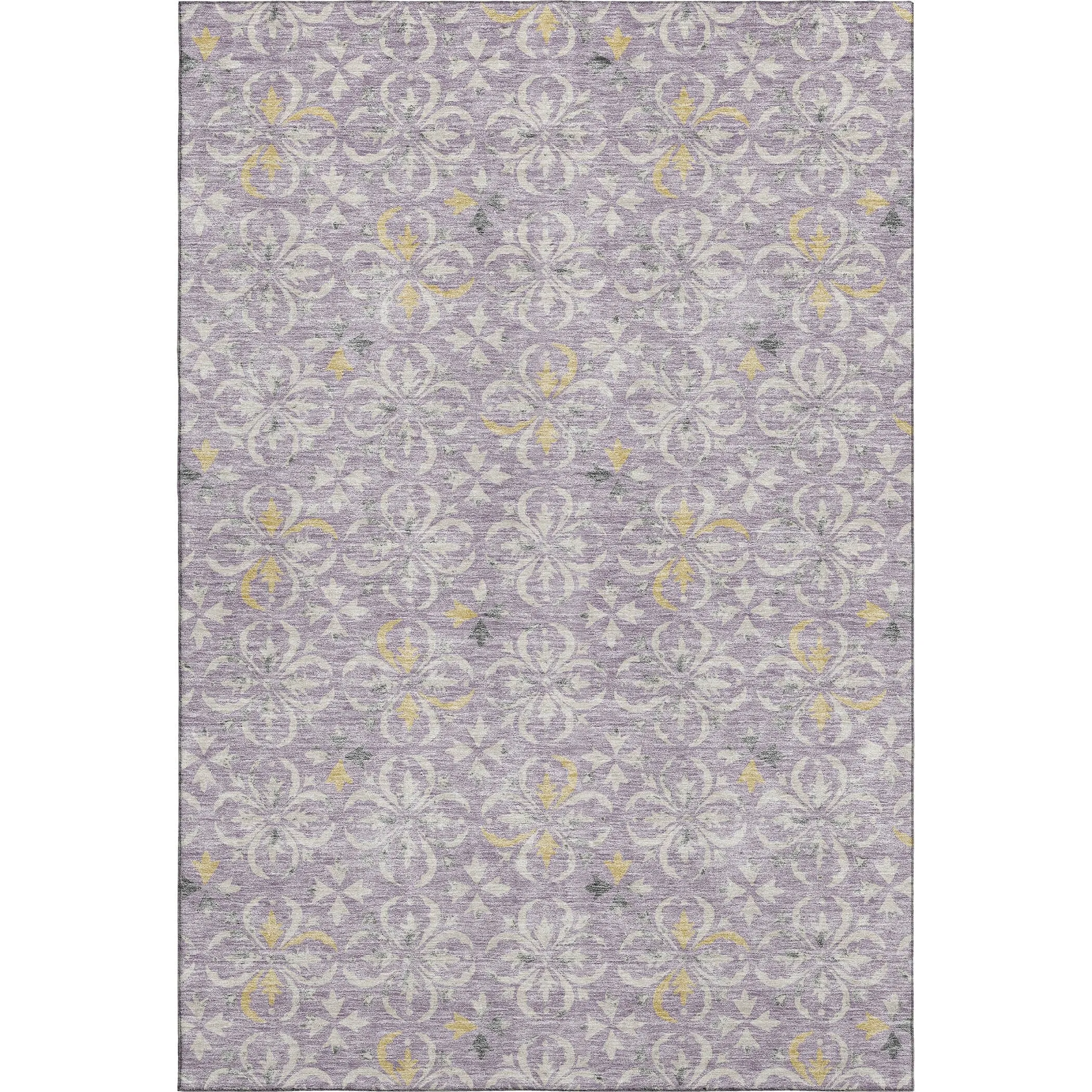 Premium Washable Super Soft Transitional Medallions Mayfield Rug