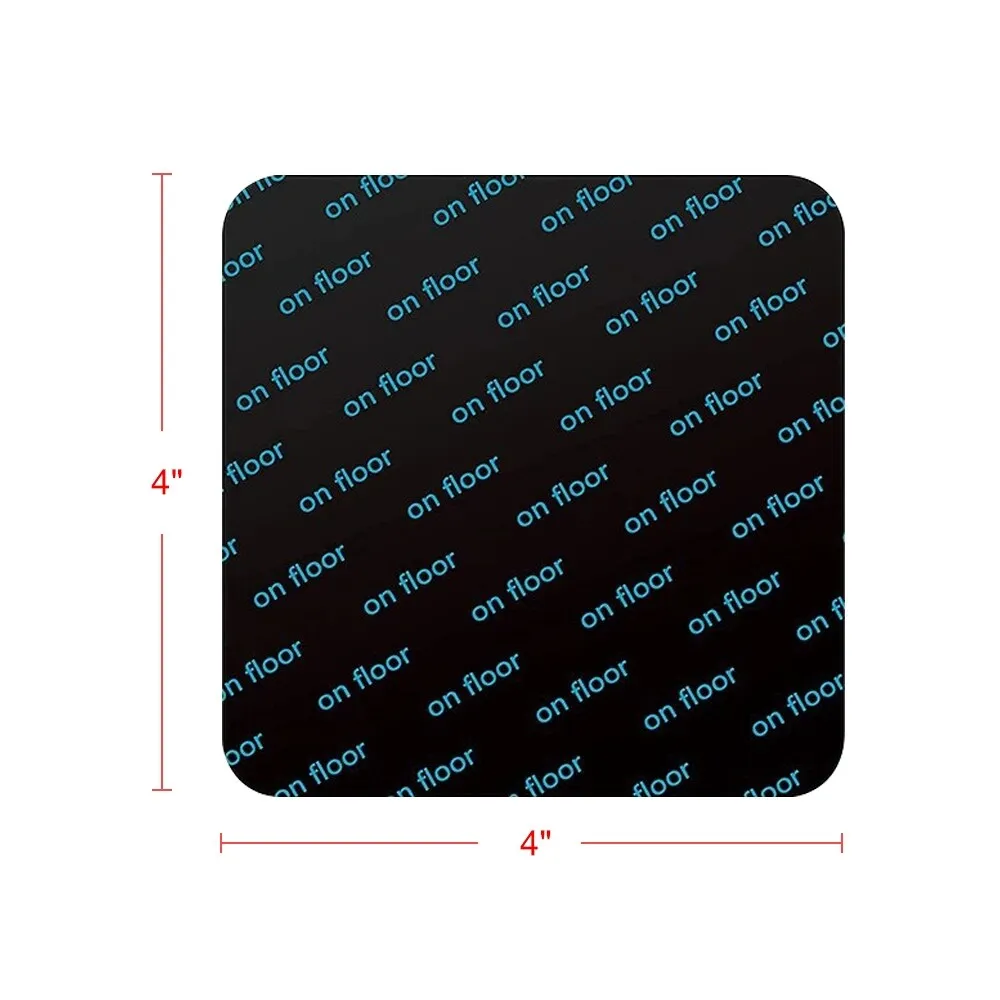 Pro Space Rug Pads Grippers Carpet Tape 4 Pcs Non Slip Rug Tape for Hardwood Floors and Tiles. Keep Your Rug in Place