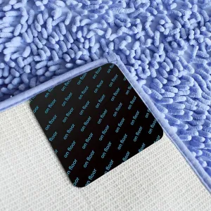 Pro Space Rug Pads Grippers Carpet Tape 4 Pcs Non Slip Rug Tape for Hardwood Floors and Tiles. Keep Your Rug in Place