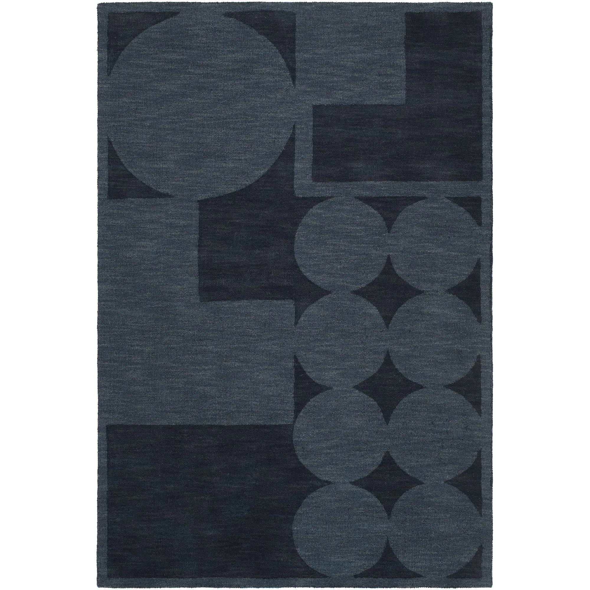 Rocle Mid-Century Modern Geometric Area Rug