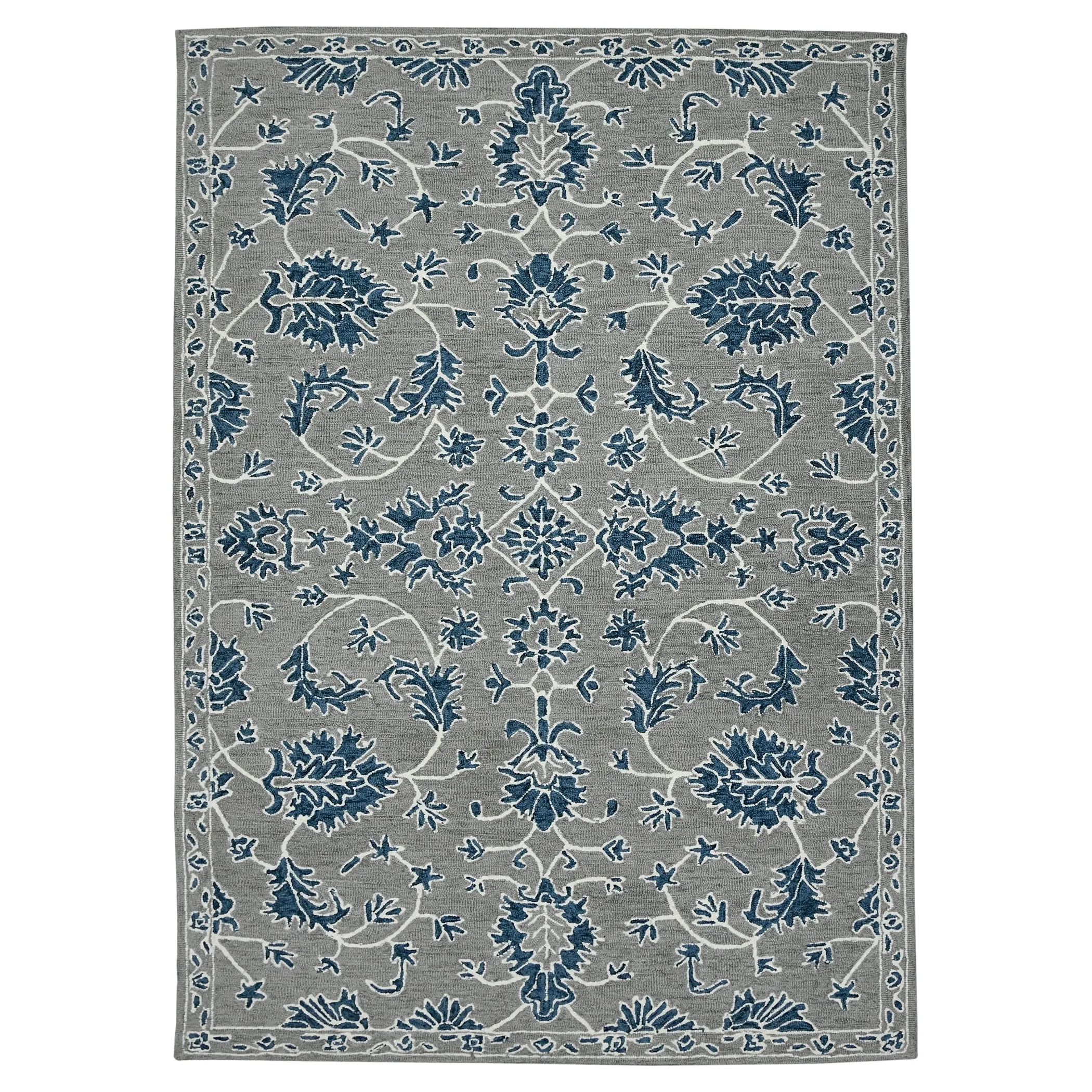 Romesha Hope Hand-Hooked Wool Area Rug