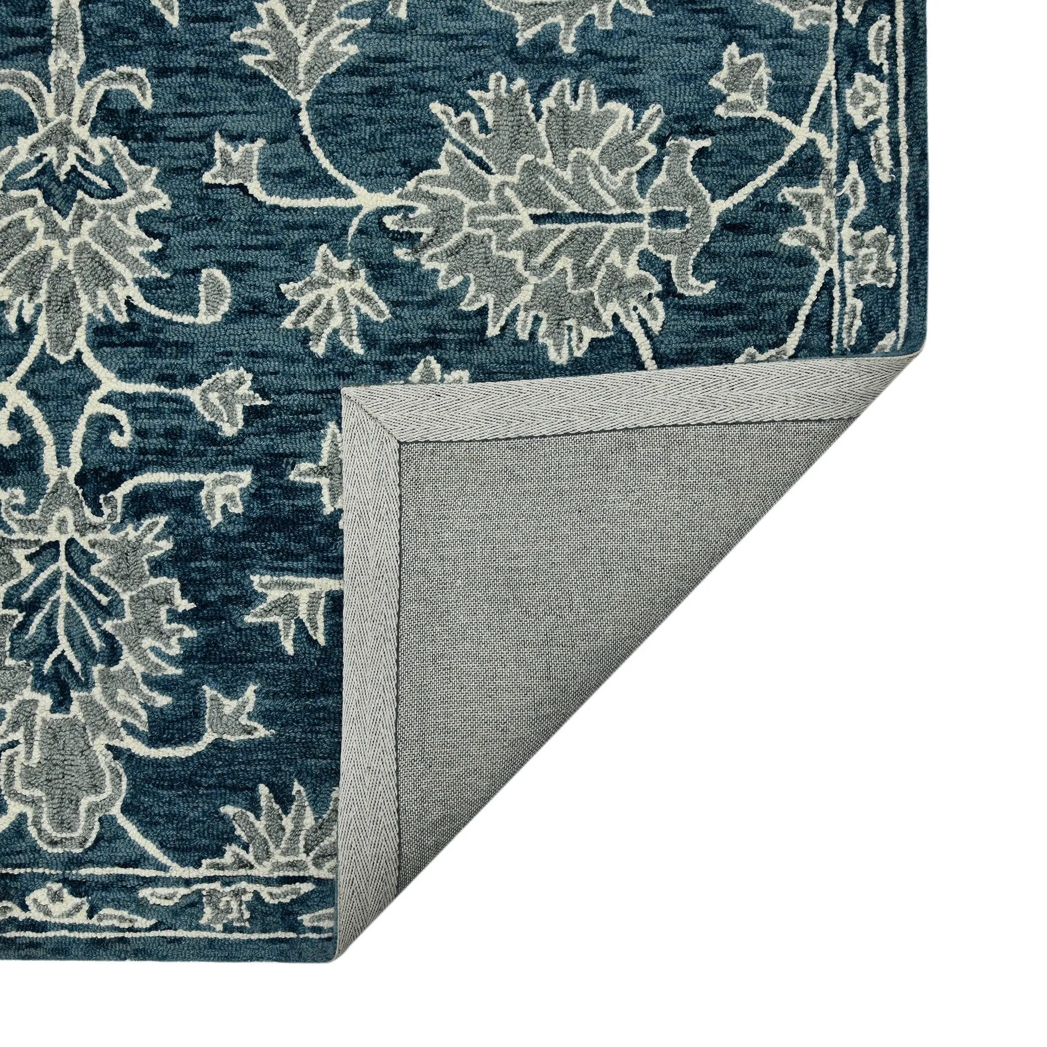 Romesha Hope Hand-Hooked Wool Area Rug