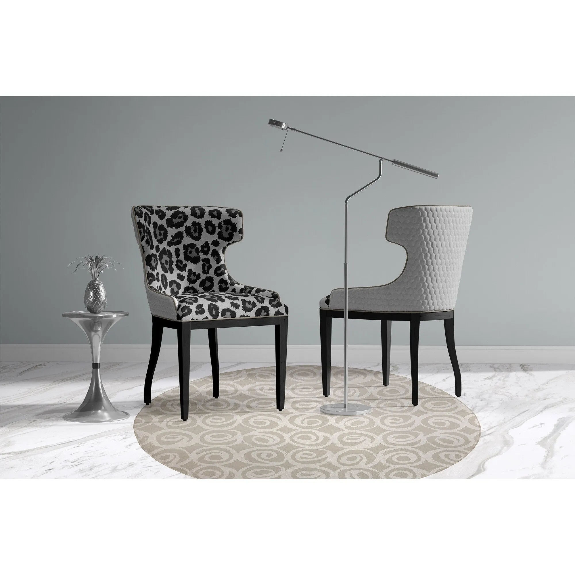 ROSES ABSTRACT BEIGE Area Rug By Kavka Designs