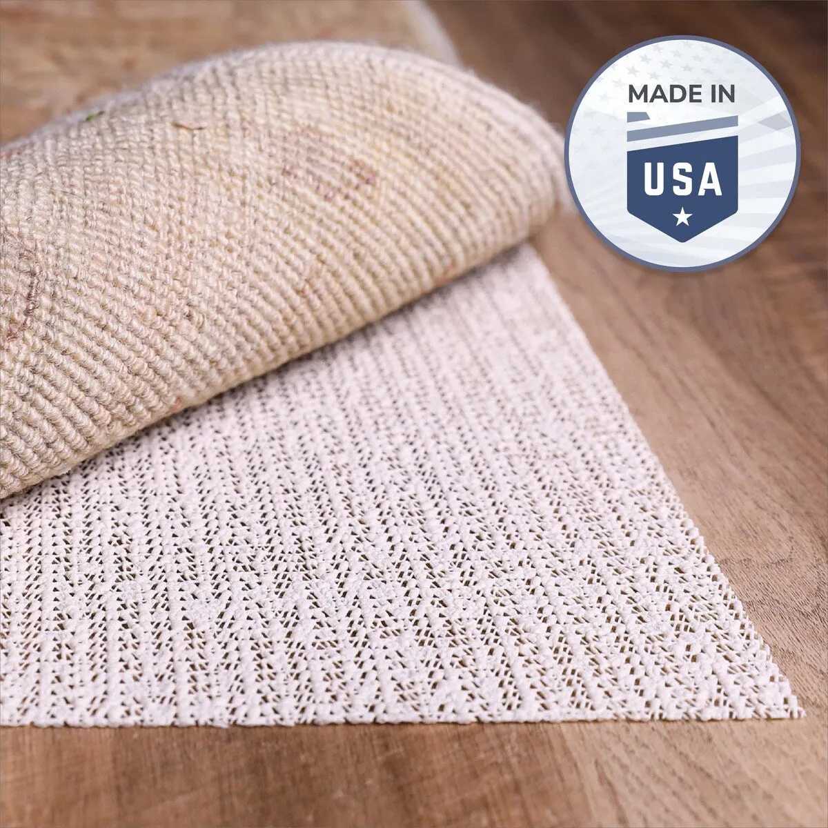 Rug Grip Natural Non Slip Rug Pad by Slip-Stop - Taupe