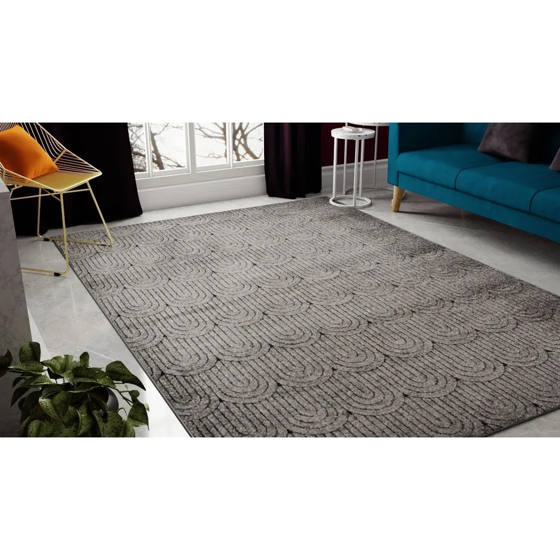Rugs America Cadence Modern Geometric Area Rug