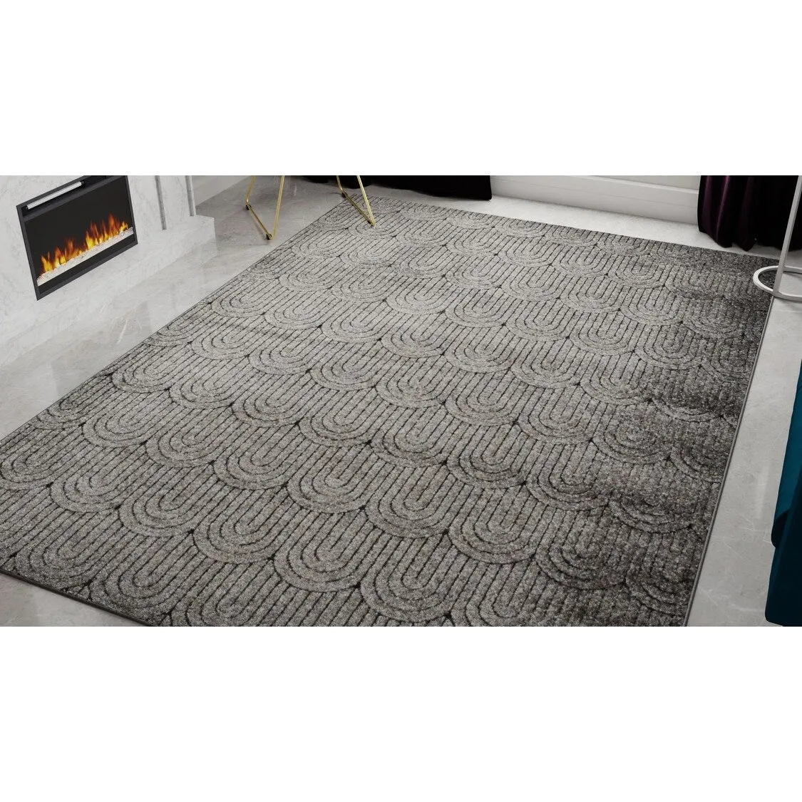 Rugs America Cadence Modern Geometric Area Rug