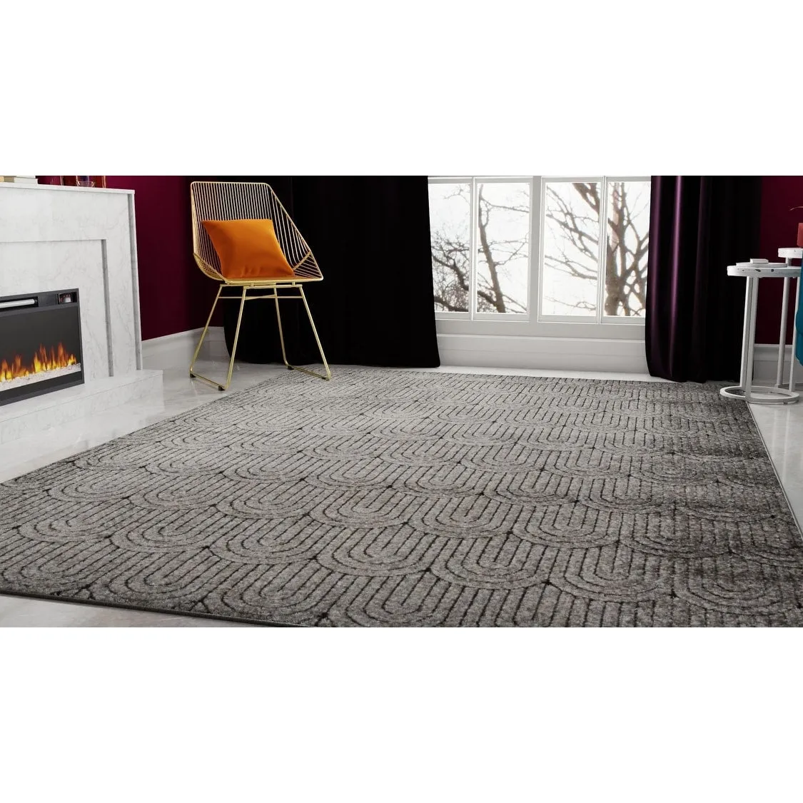 Rugs America Cadence Modern Geometric Area Rug