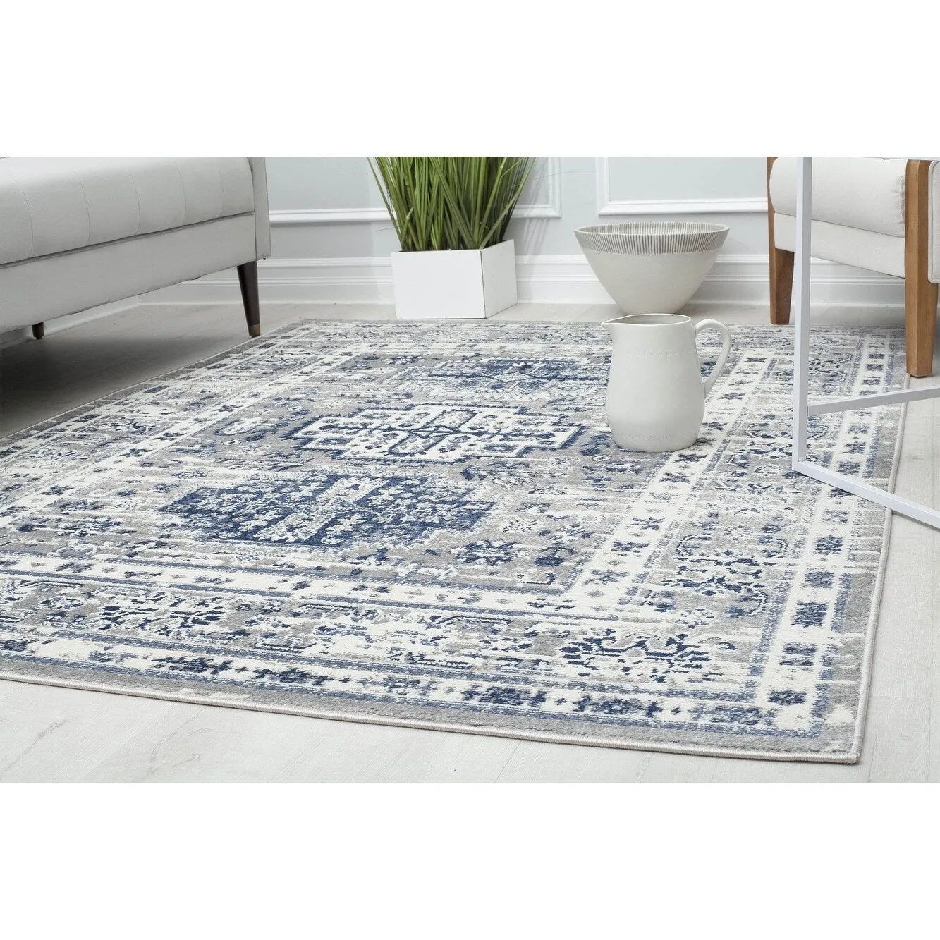 Rugs America Gallagher Collection Sundara Transitional Vintage Area Rug