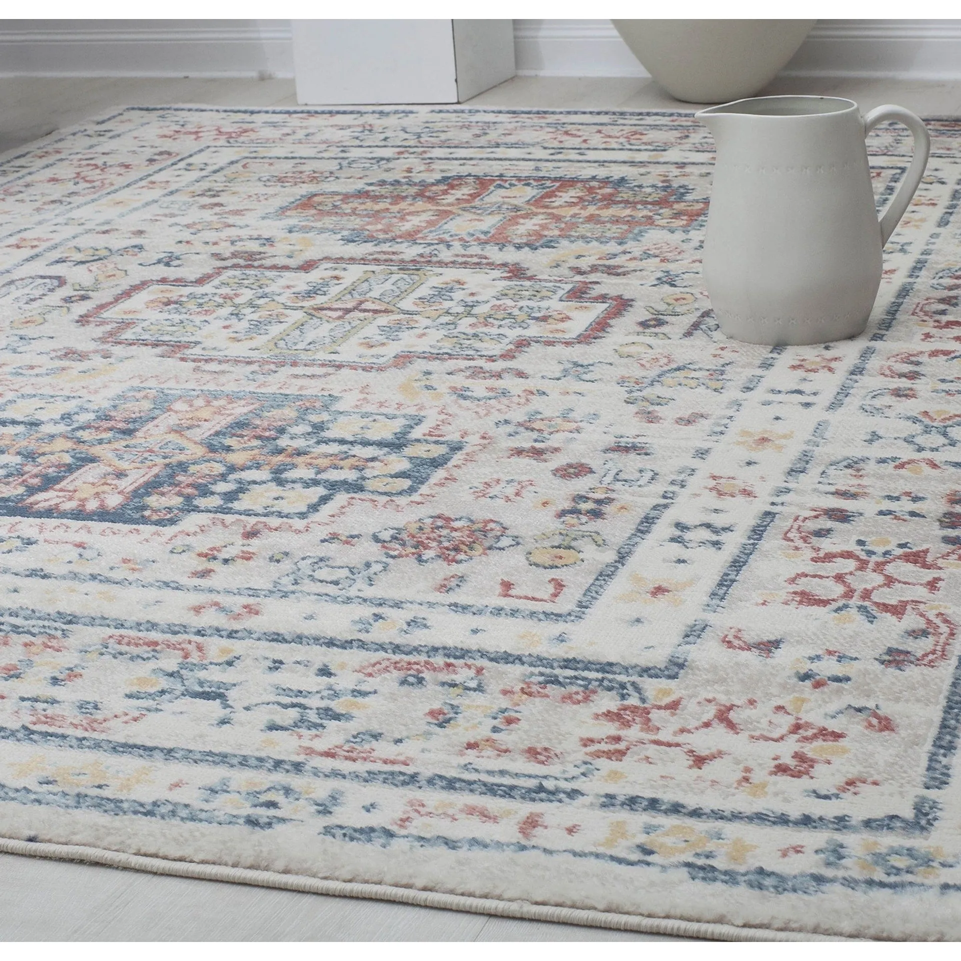 Rugs America Gallagher Collection Sundara Transitional Vintage Area Rug