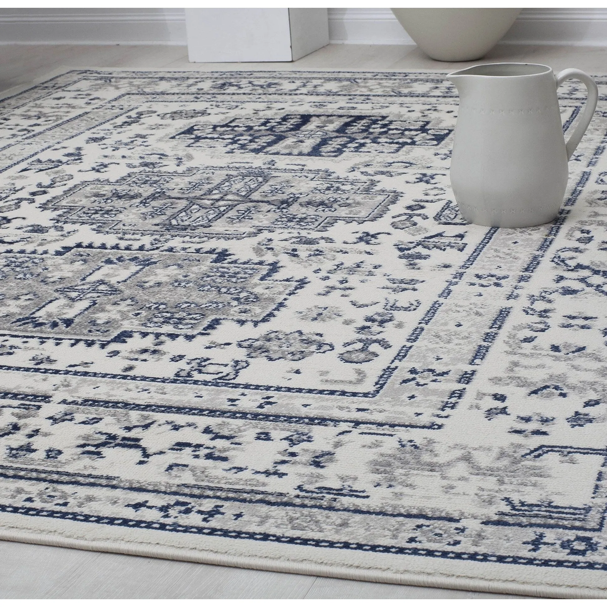 Rugs America Gallagher Collection Sundara Transitional Vintage Area Rug