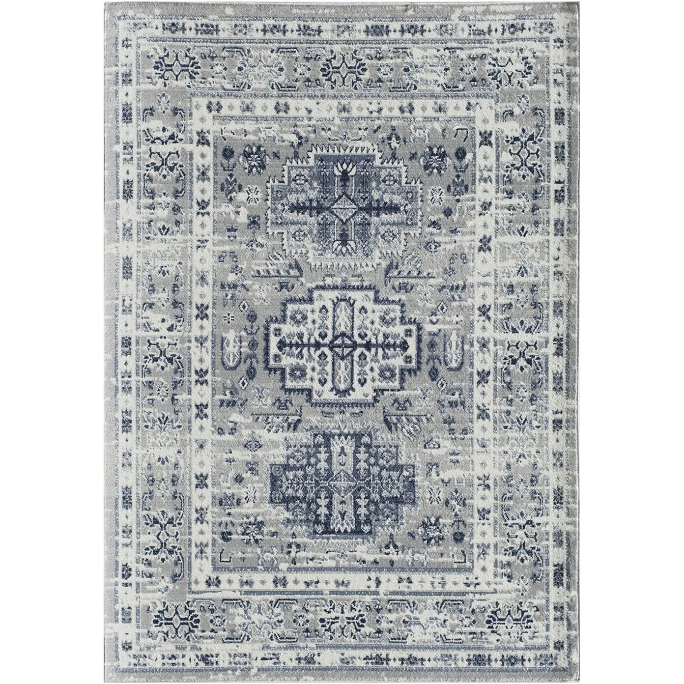 Rugs America Gallagher Collection Sundara Transitional Vintage Area Rug