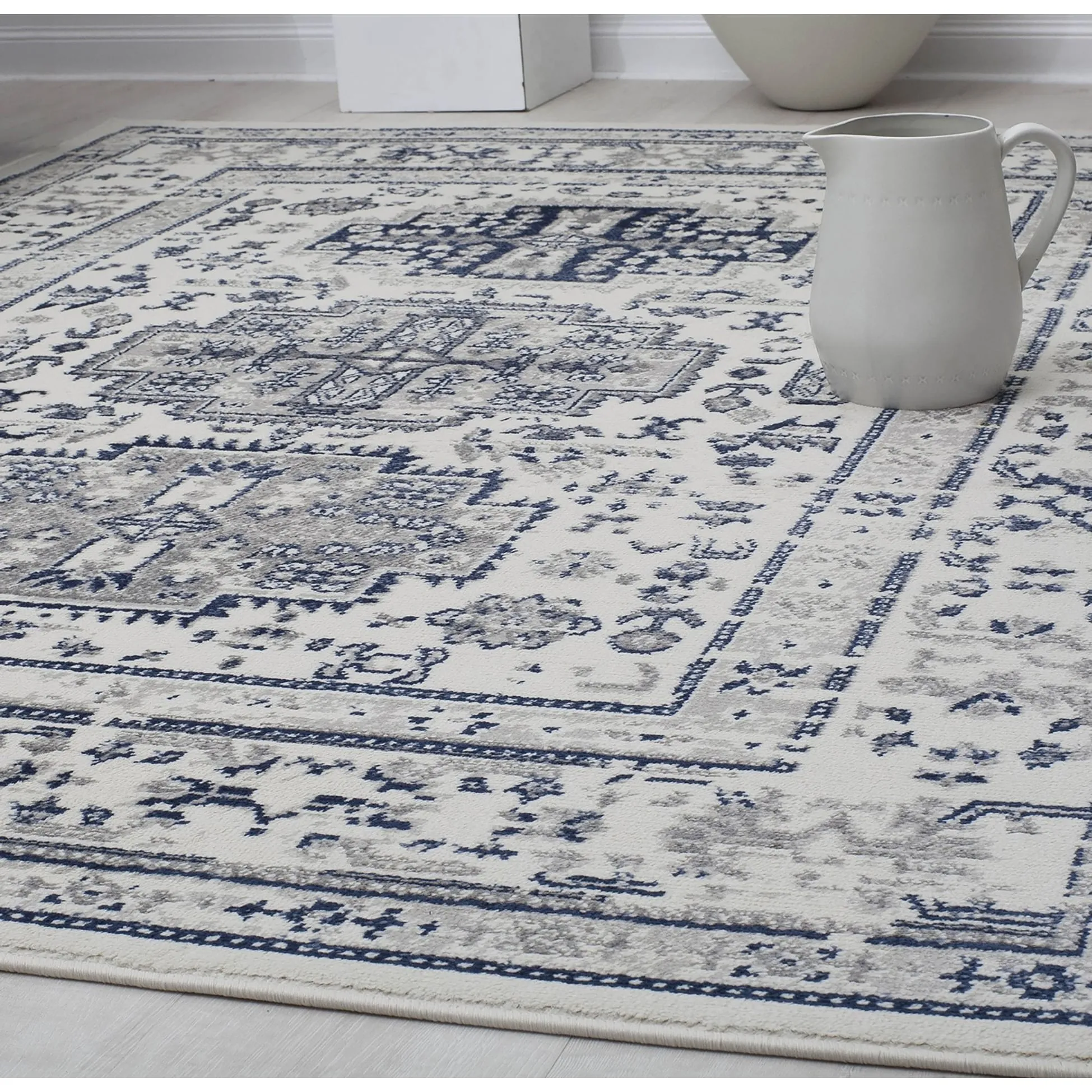 Rugs America Gallagher Collection Sundara Transitional Vintage Area Rug