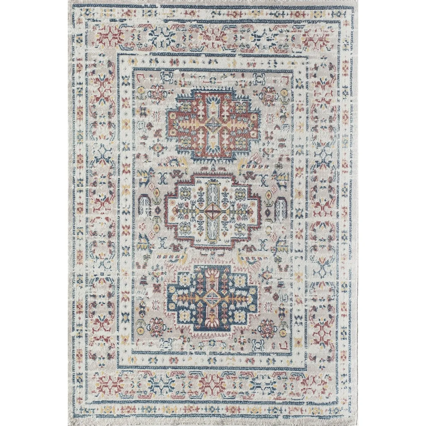Rugs America Gallagher Collection Sundara Transitional Vintage Area Rug