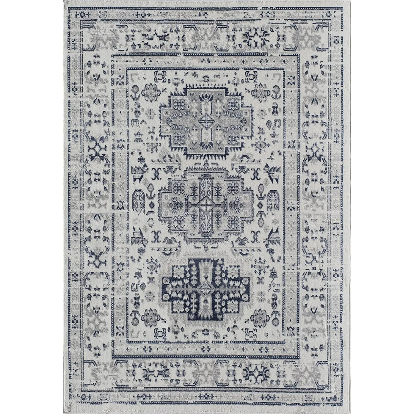 Rugs America Gallagher Collection Sundara Transitional Vintage Area Rug
