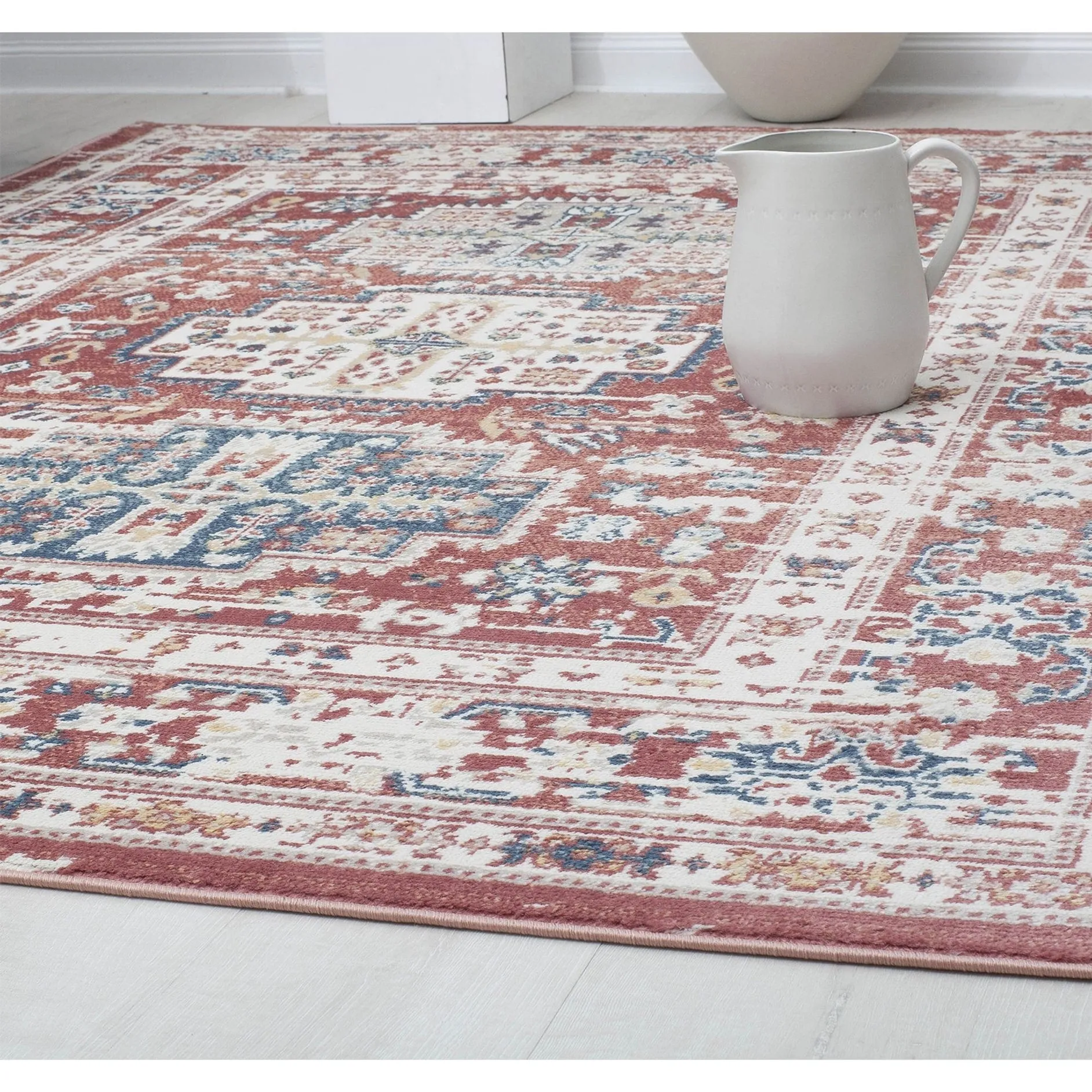 Rugs America Gallagher Collection Sundara Transitional Vintage Area Rug