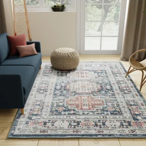 Rugs America Gallagher Collection Sundara Transitional Vintage Area Rug