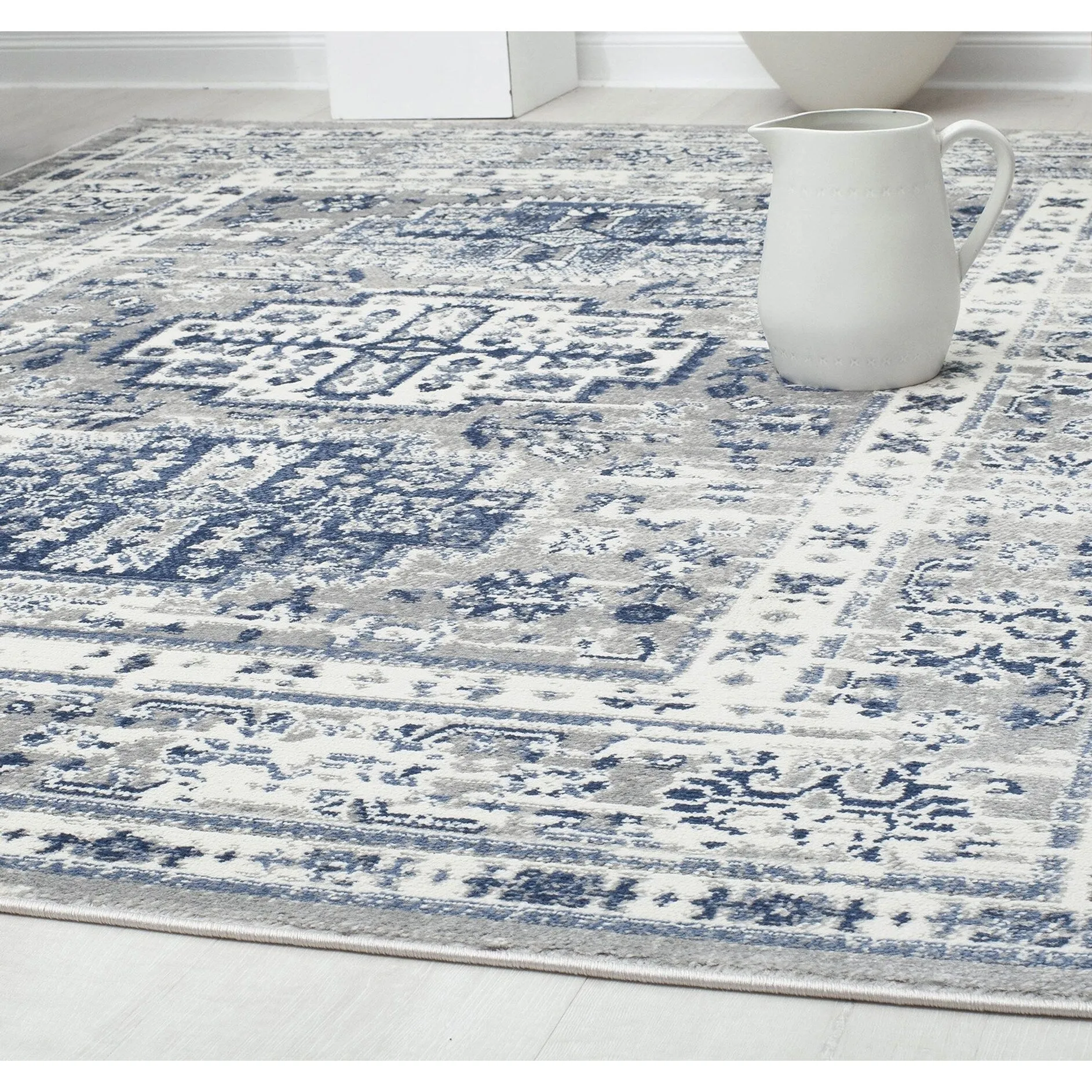 Rugs America Gallagher Collection Sundara Transitional Vintage Area Rug