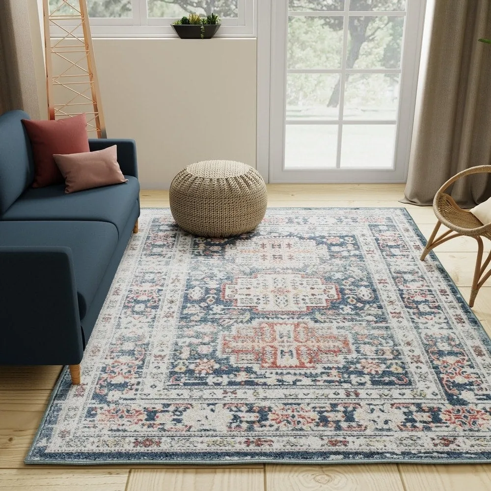 Rugs America Gallagher Collection Sundara Transitional Vintage Area Rug