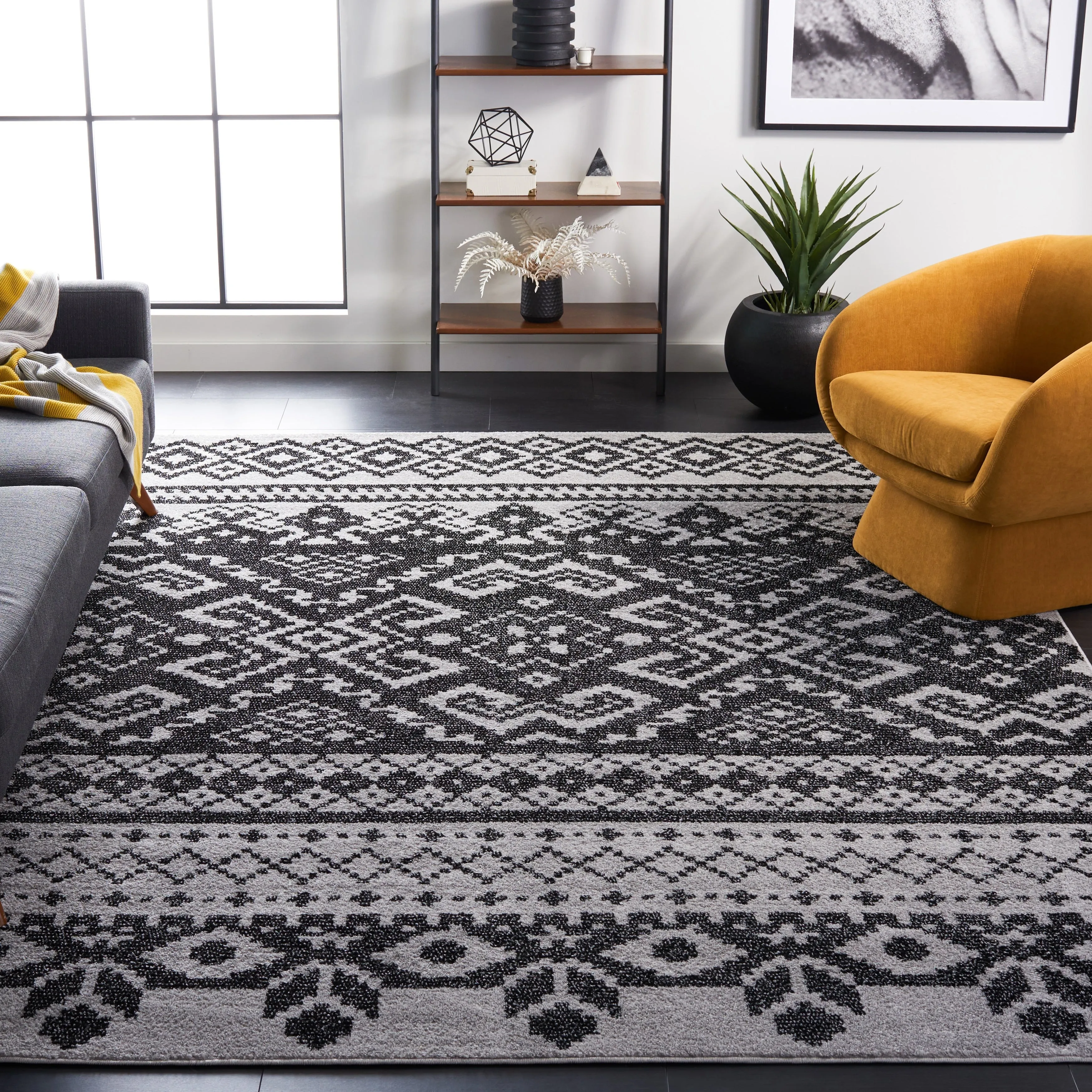 SAFAVIEH Adirondack Barlina Rustic Boho Rug