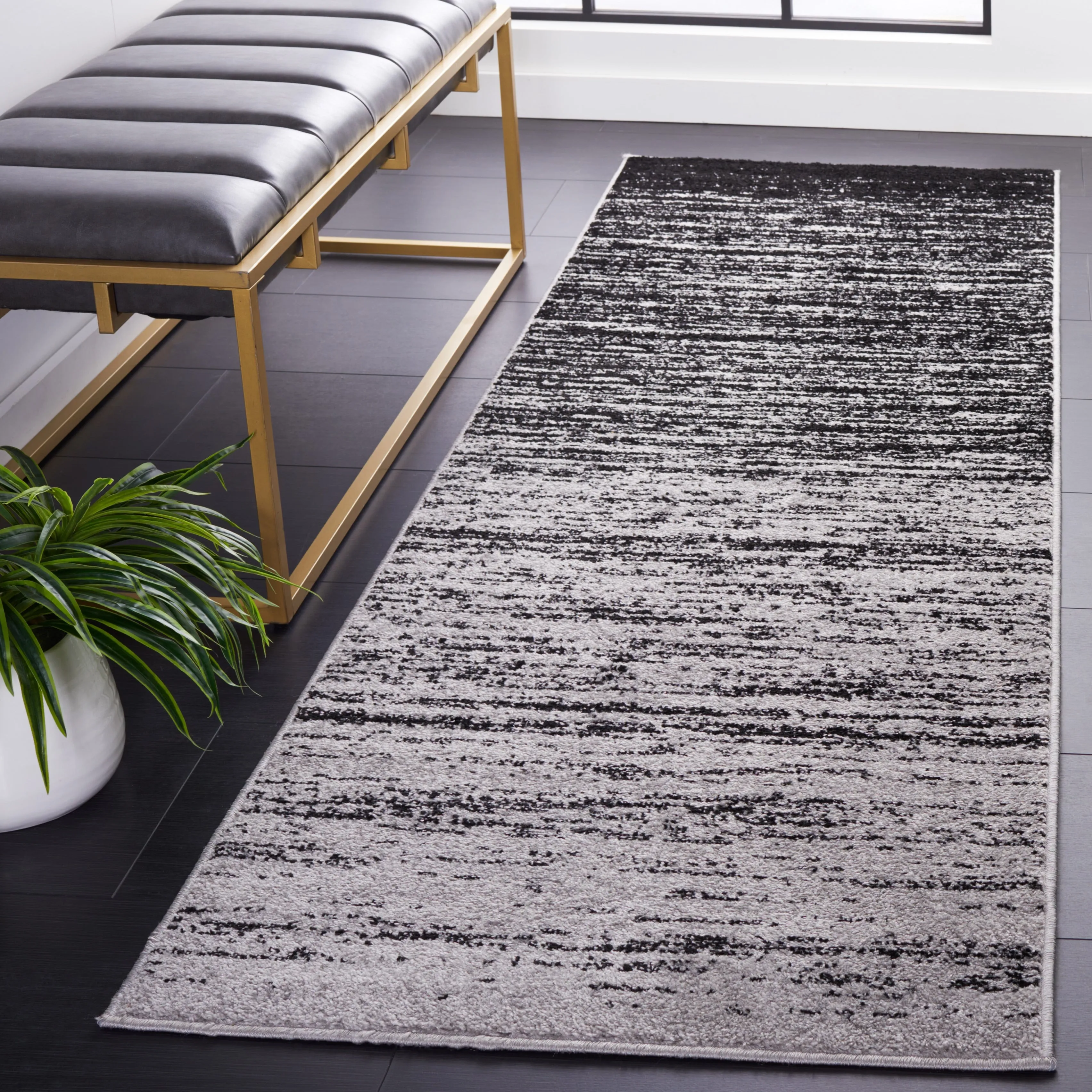 SAFAVIEH Adirondack Mieko Modern Ombre Distressed Area Rug