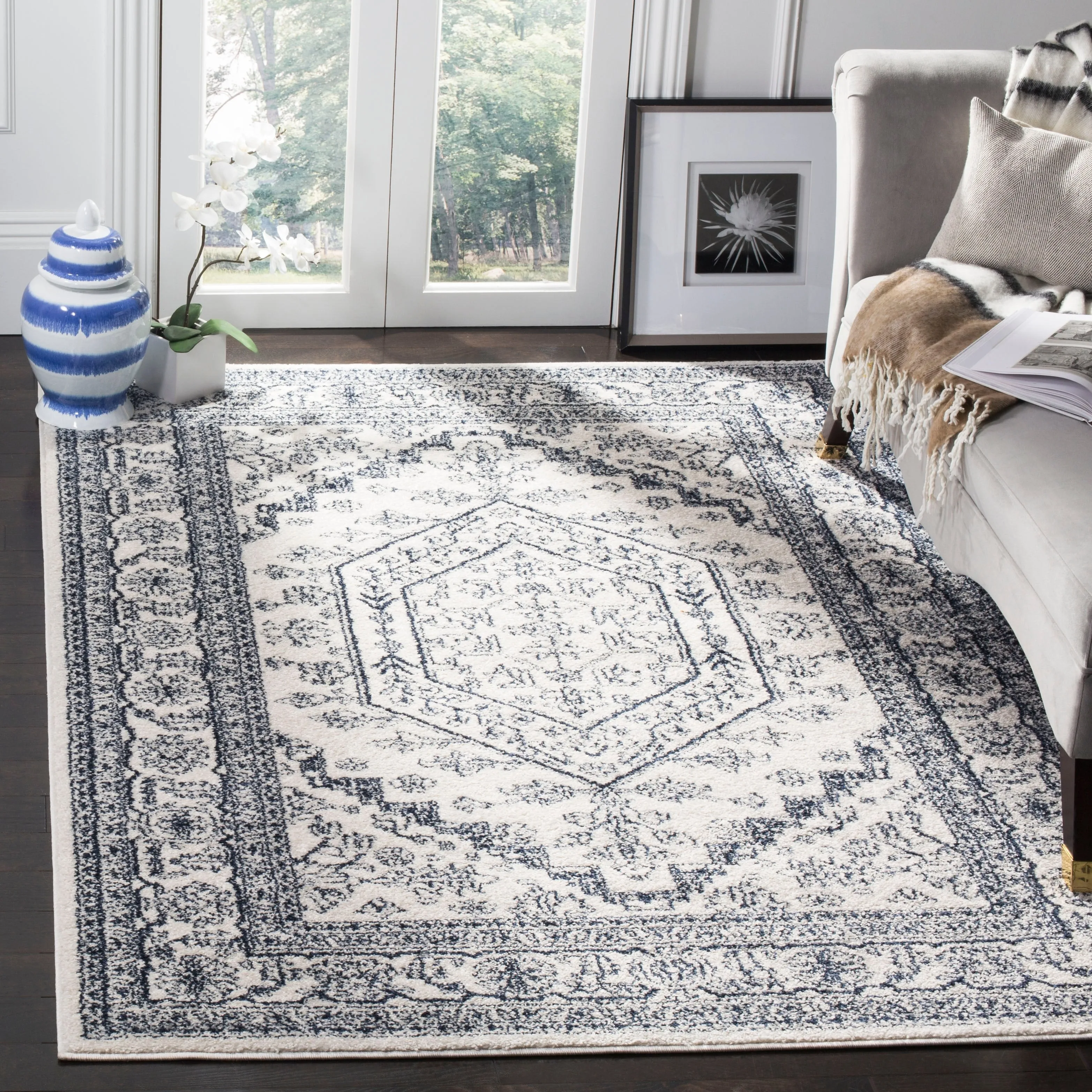 SAFAVIEH Adirondack Sian Rustic Oriental Medallion Rug