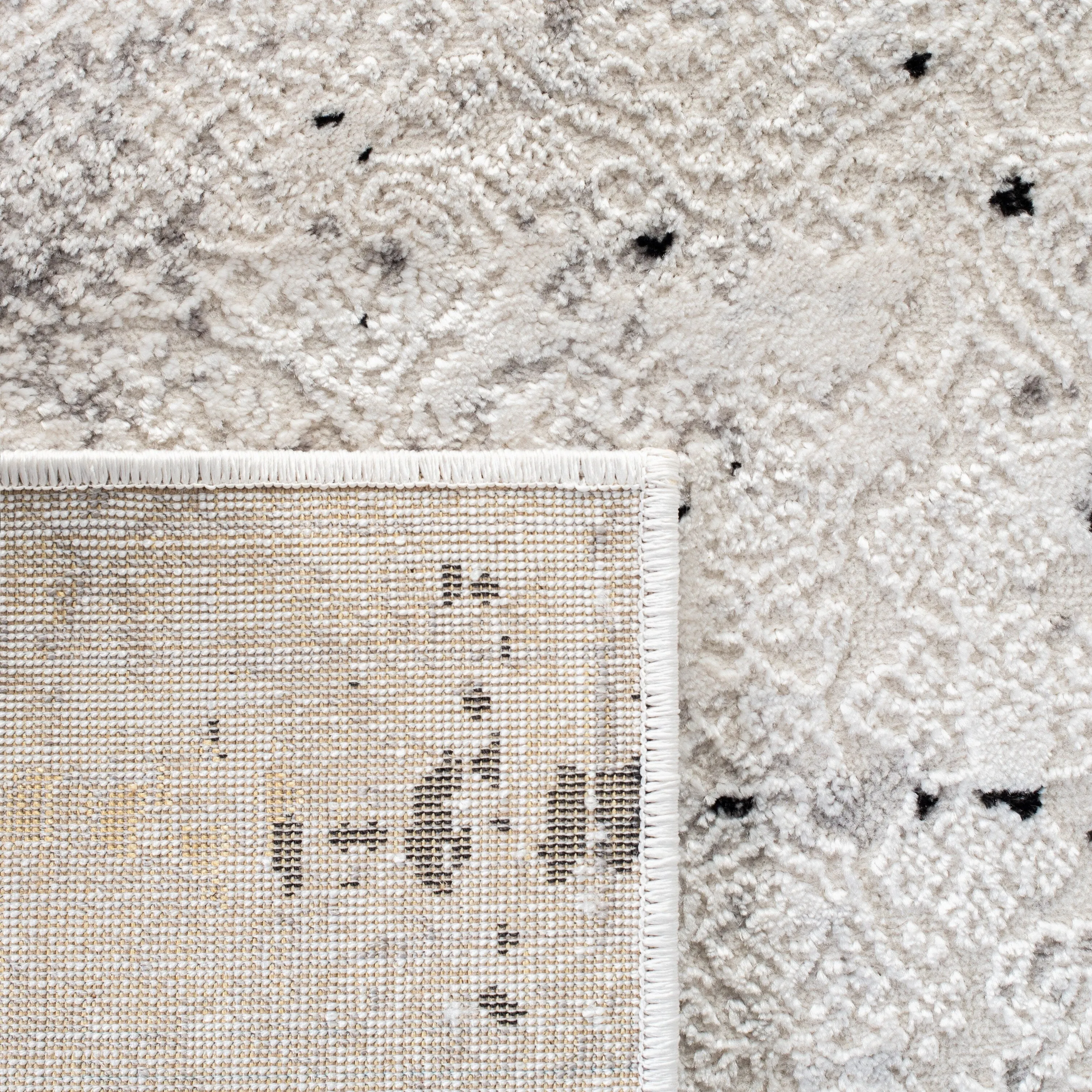 SAFAVIEH Amelia Naresa Abstract Distressed Rug - Grey/Gold - 5' 5 x 7' 7