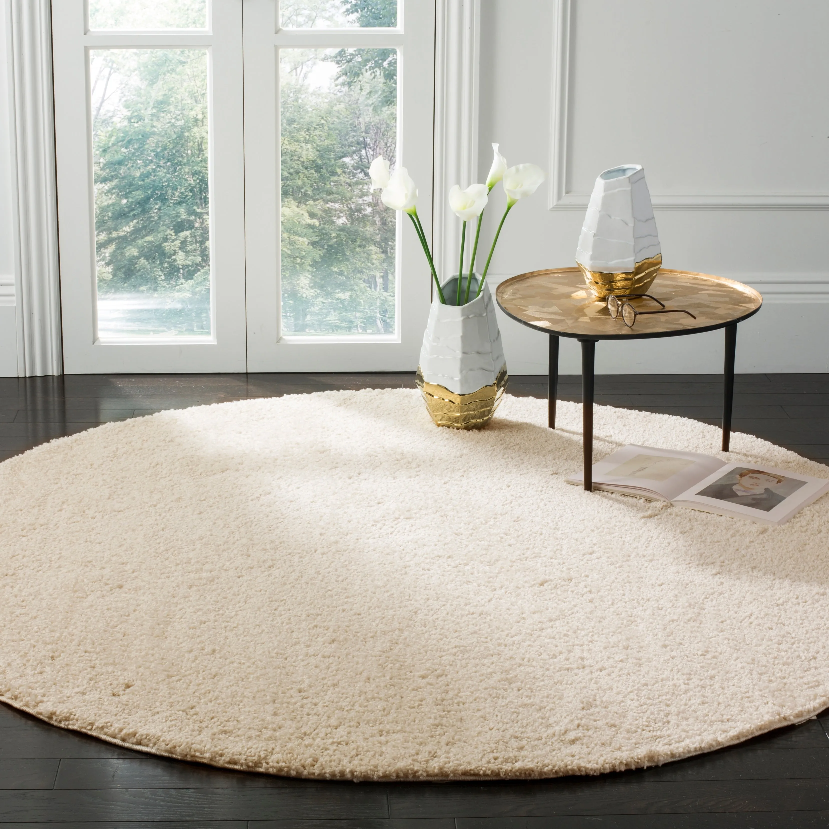 SAFAVIEH Arizona Shag Mechtilde 1.6-inch Thick Rug
