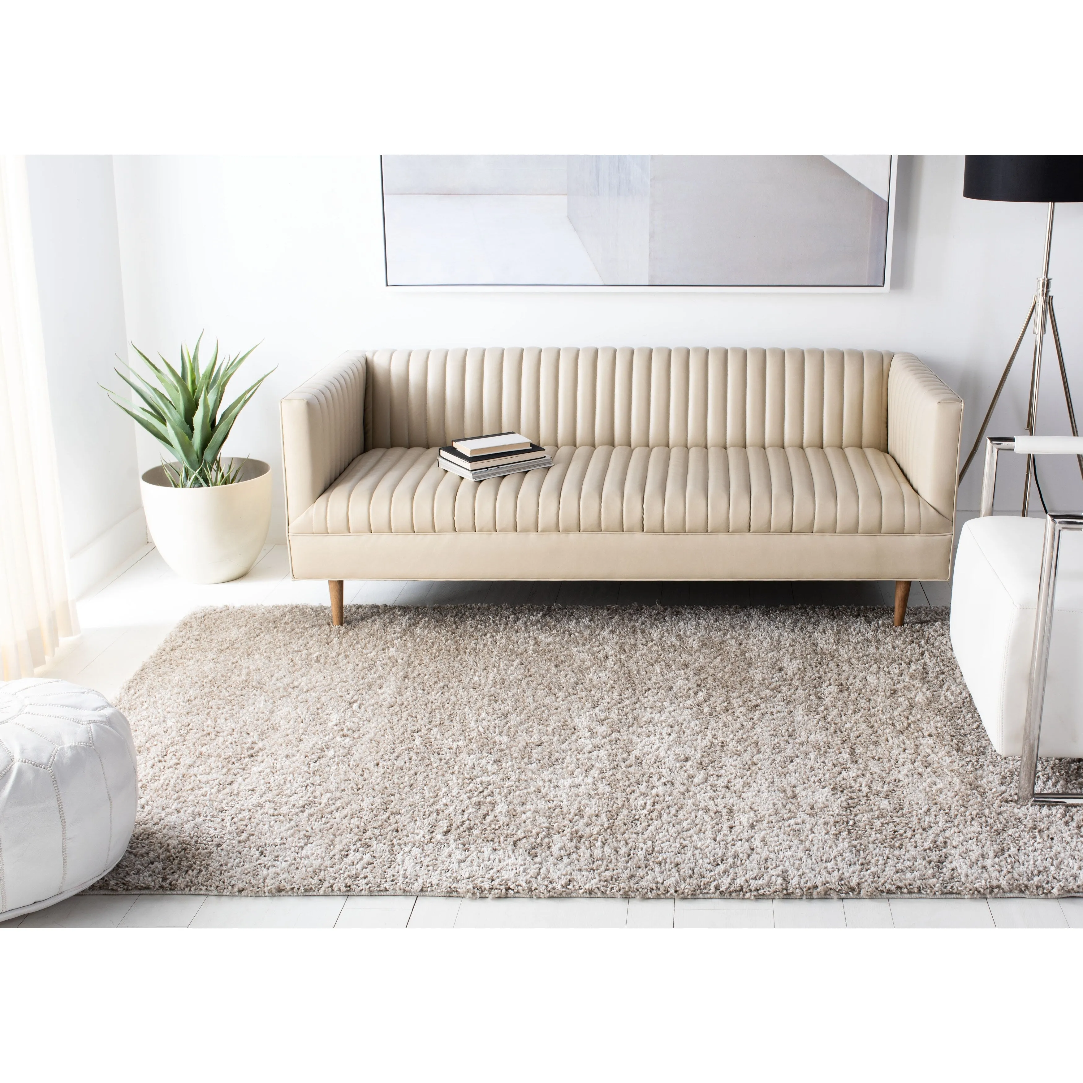 SAFAVIEH Arizona Shag Mechtilde 1.6-inch Thick Rug