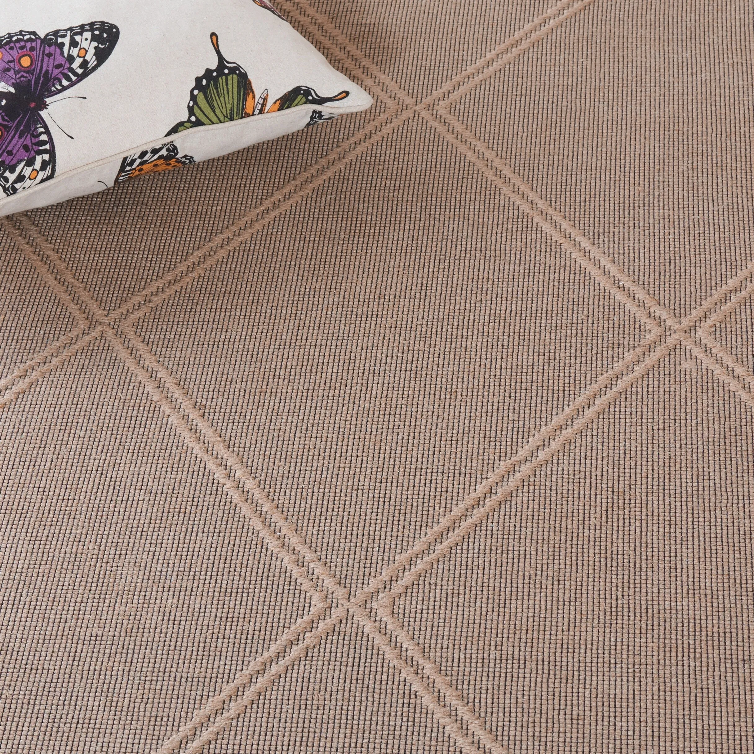 SAFAVIEH Aspect Aune Rustic Moroccan Jute Rug