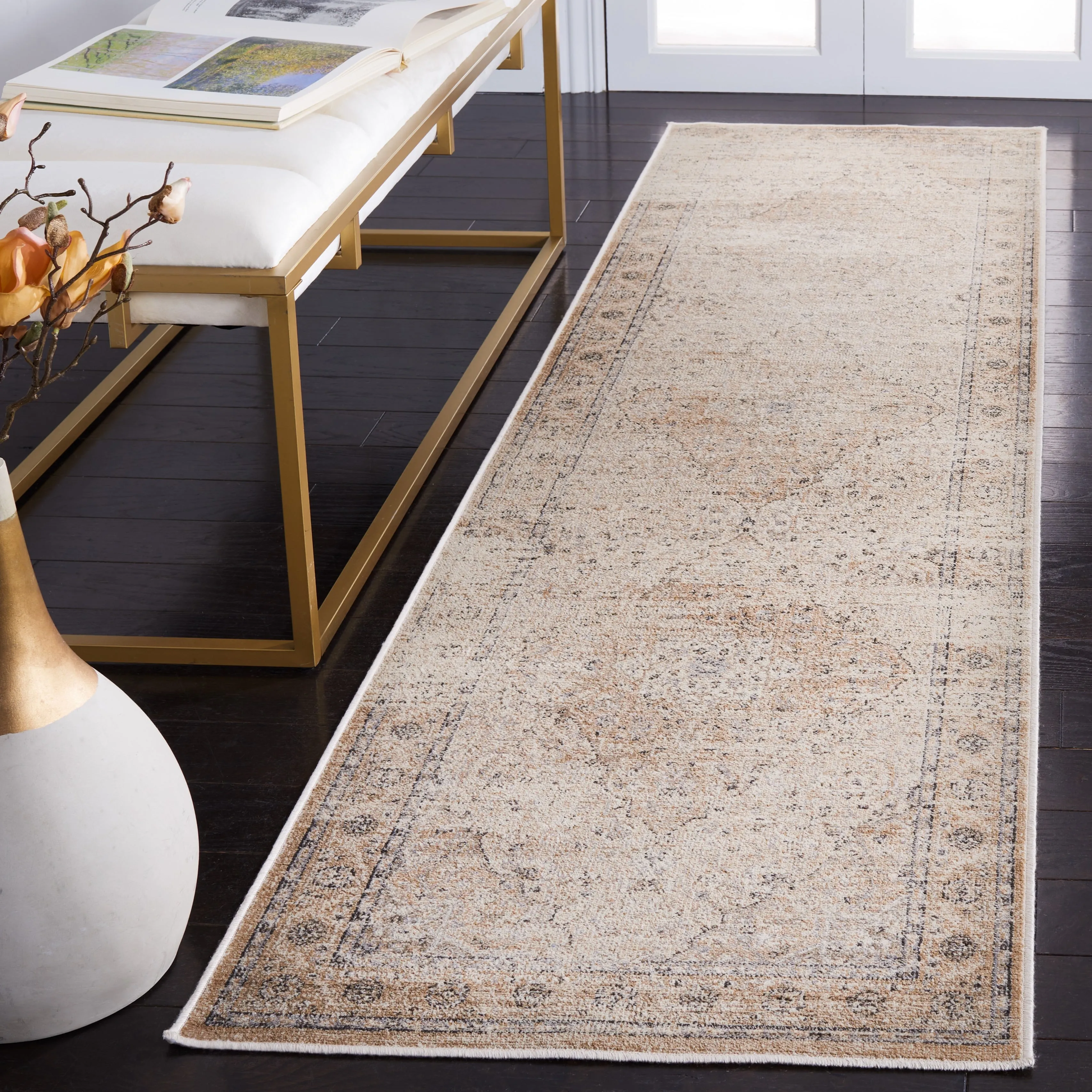 SAFAVIEH Atlas Aldina Vintage Oriental Viscose Rug