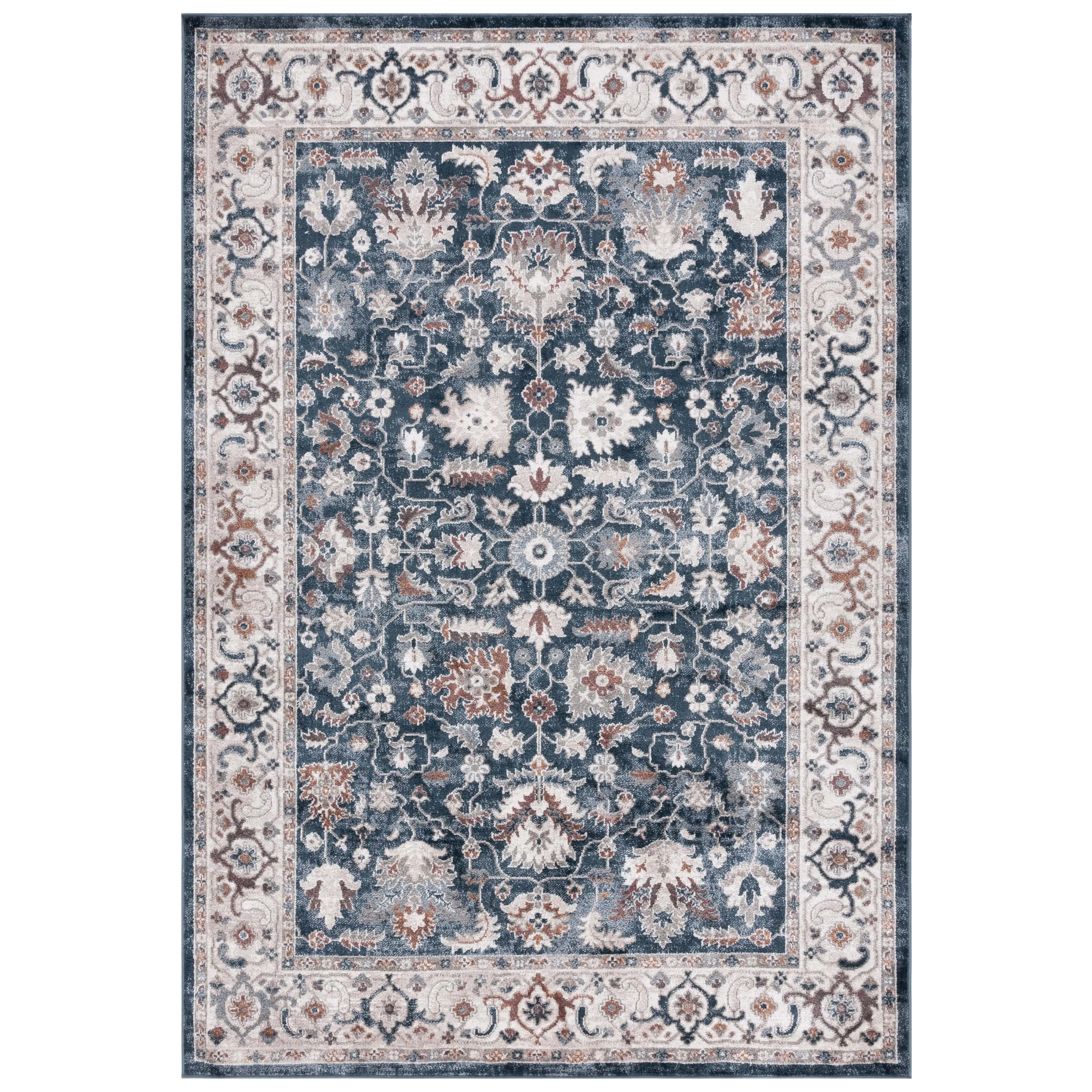 SAFAVIEH Bayside Machine Washable Boel Oriental Rug