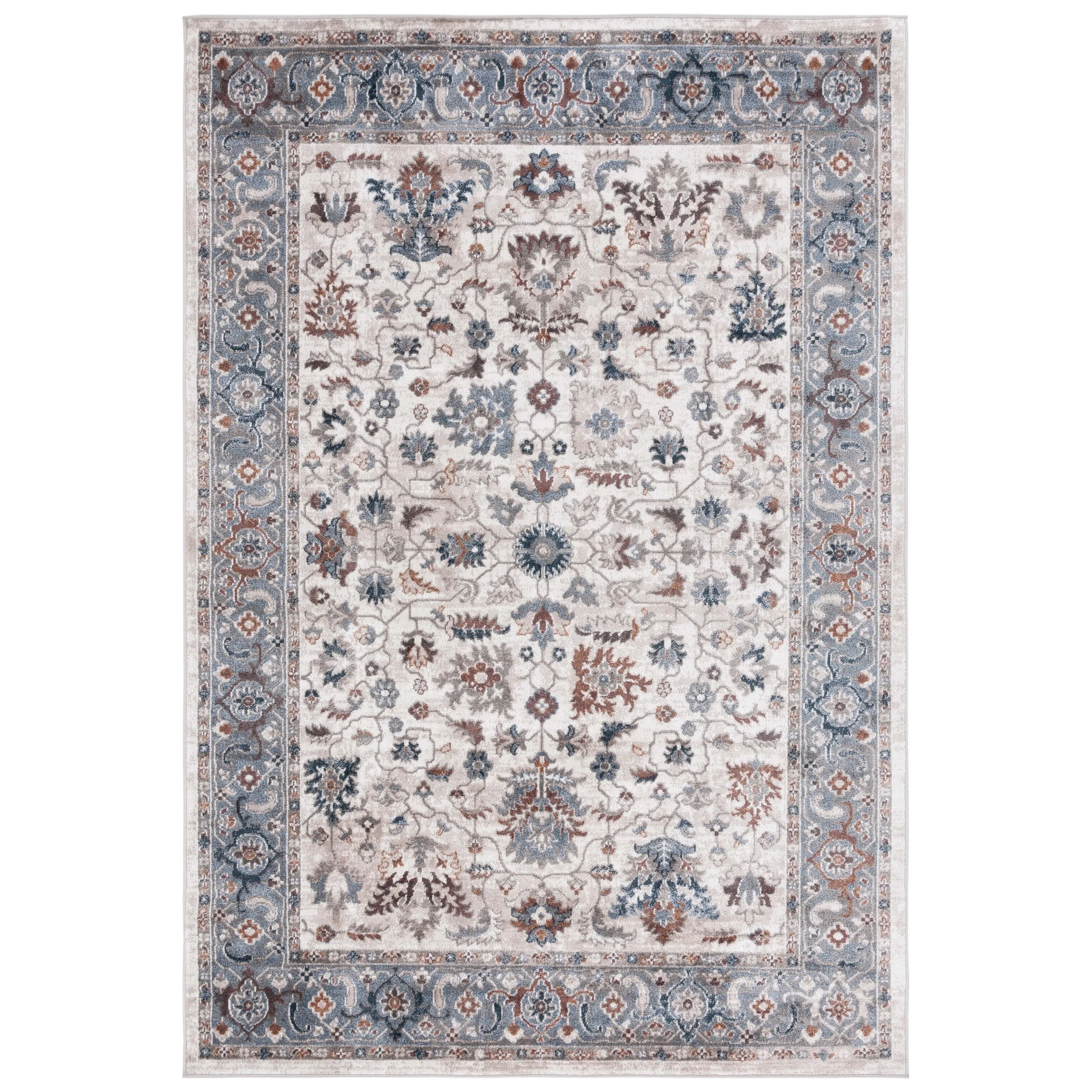 SAFAVIEH Bayside Machine Washable Boel Oriental Rug